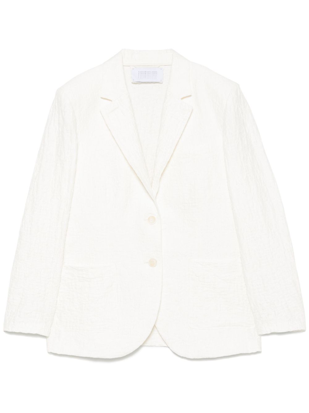 HARRIS WHARF LONDON Cotton Blend Blazer Jacket
