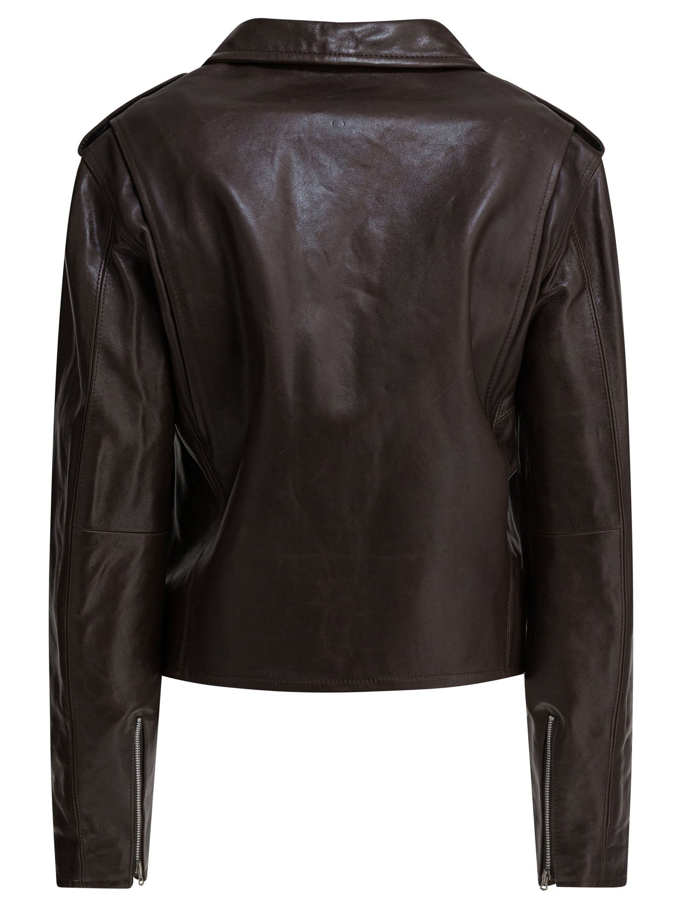 AURALEE Men's Lamb Leather Jacket - FW25 Collection