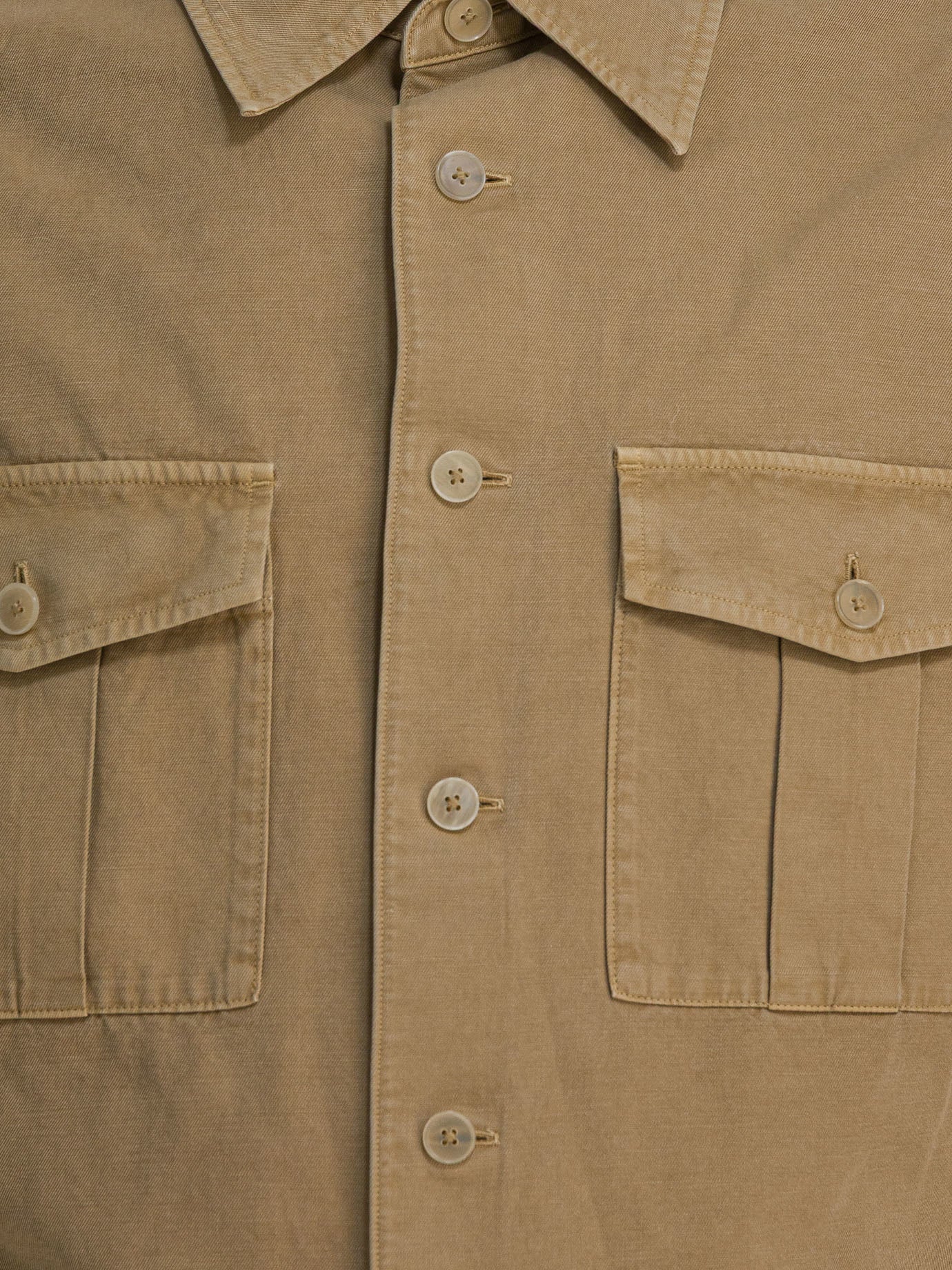 AURALEE Relaxed Fit Cotton Shirt for Men