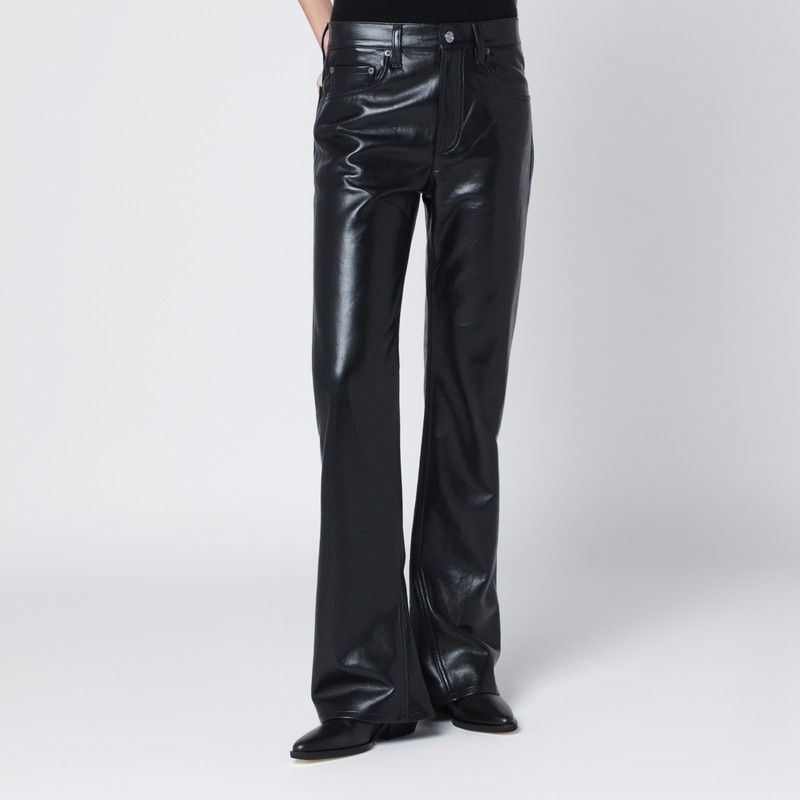 AGOLDE Faux Leather Trousers