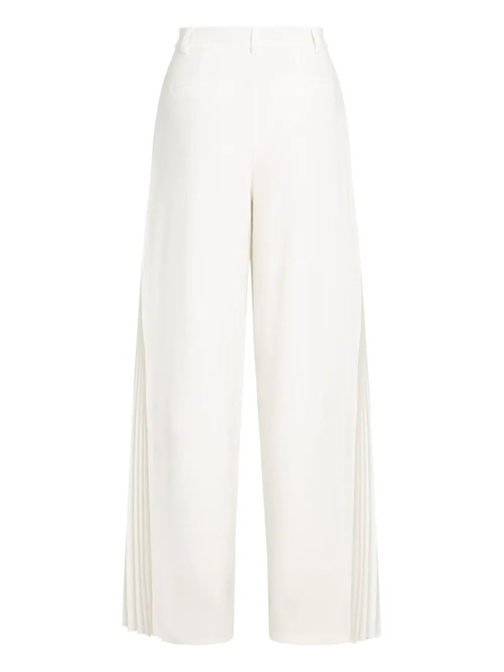 KARL LAGERFELD Women's Pleated Side Detail Pants