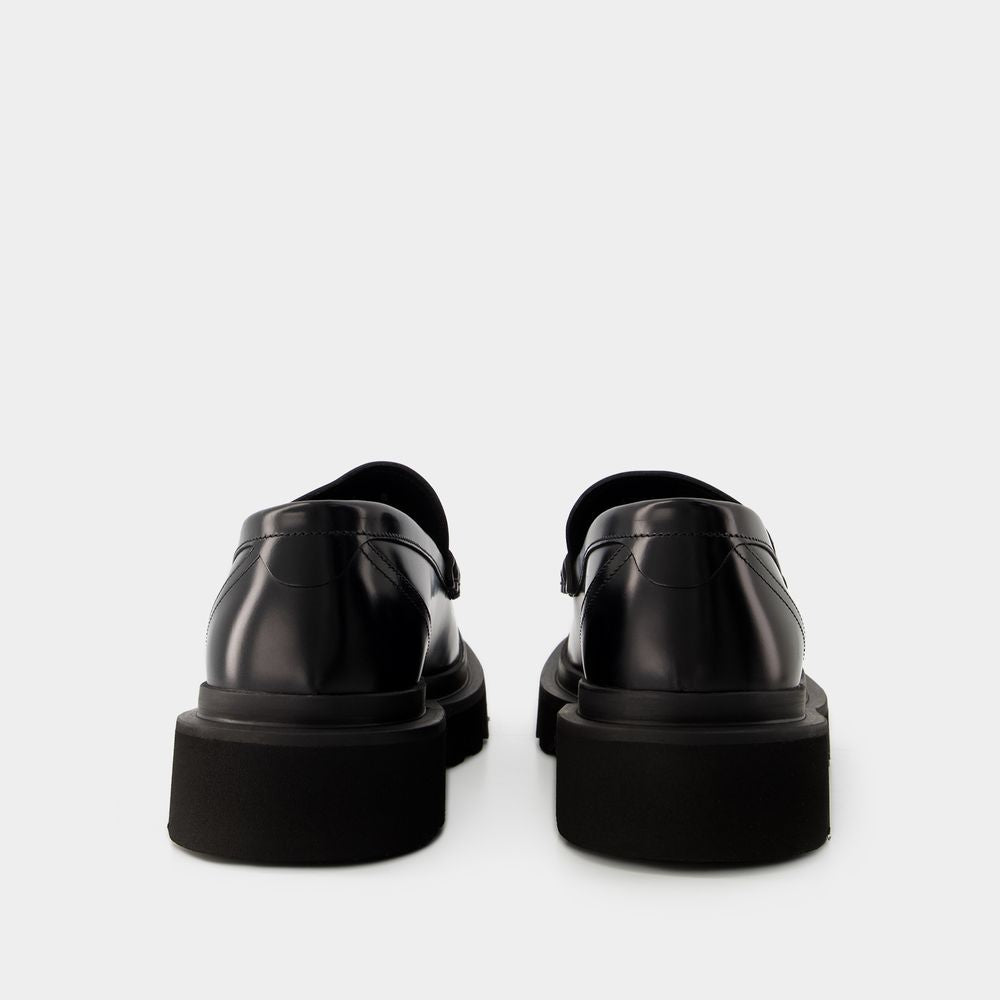 DOLCE & GABBANA Timeless Penny-Slot Moccasins for Men