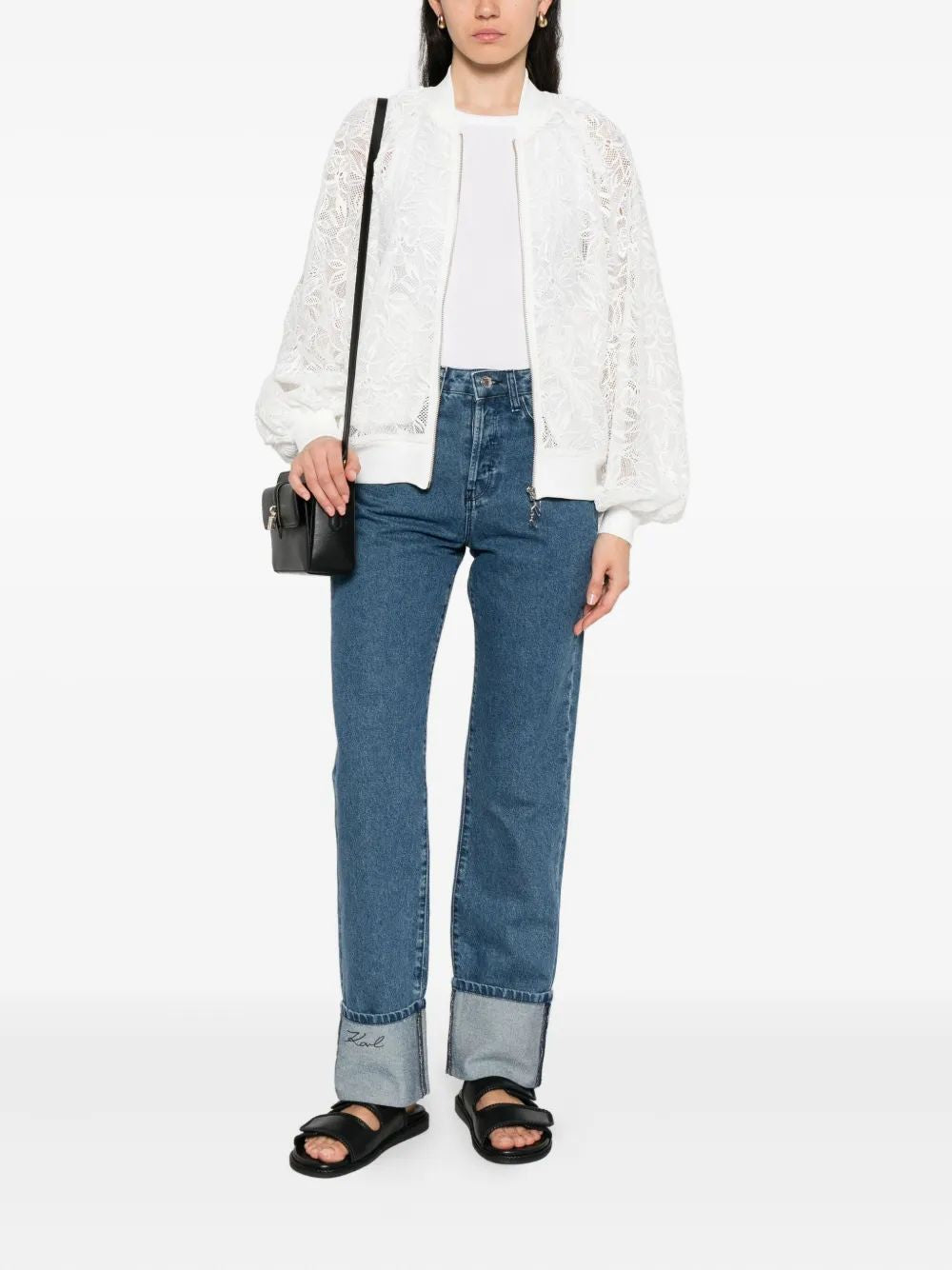 KARL LAGERFELD Straight Denim Pants for Women