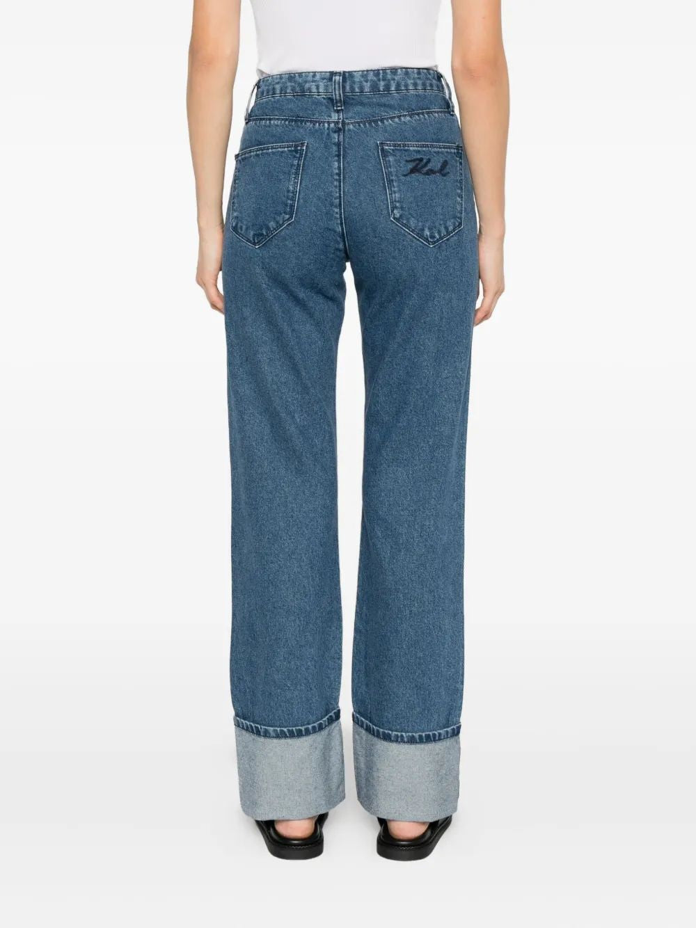 KARL LAGERFELD Straight Denim Pants for Women