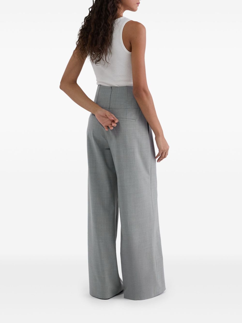 KARL LAGERFELD Elegant Tailored Pants for Women - Medium