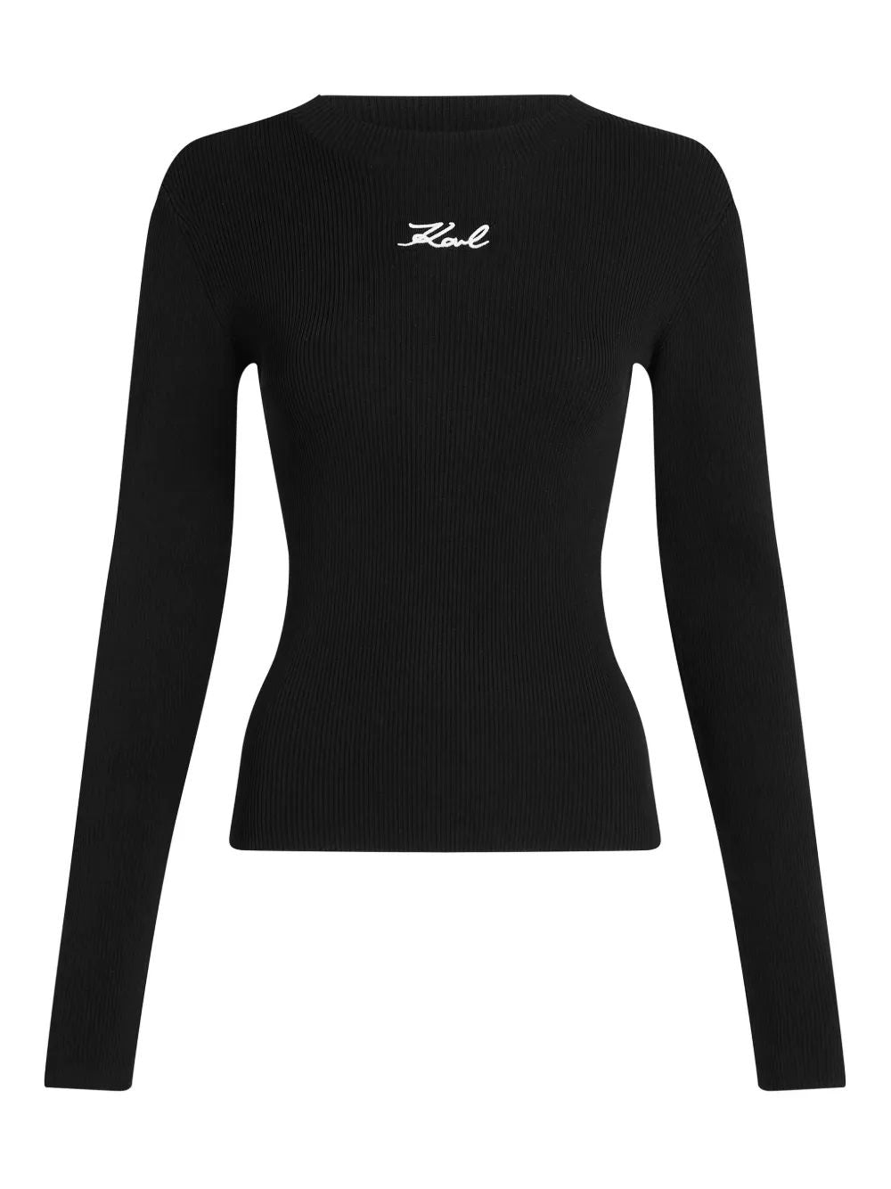 KARL LAGERFELD Logo-Embroidered T-Shirt for Women