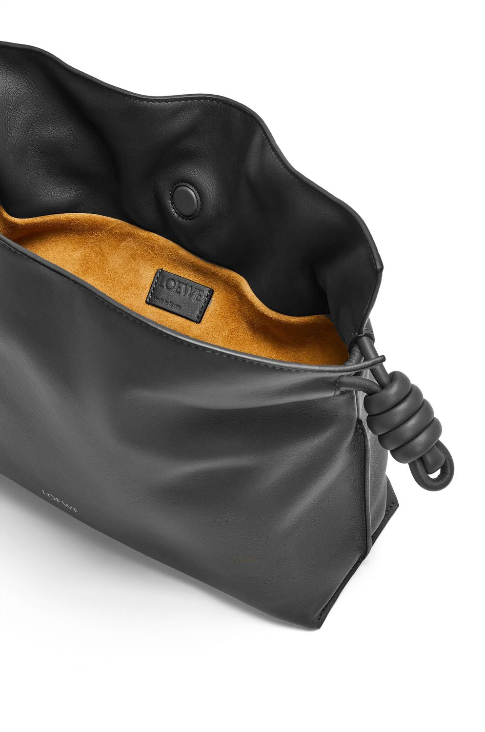 LOEWE Medium Leather Flamenco Clutch - W:30CM H:24.5CM D:10.5CM