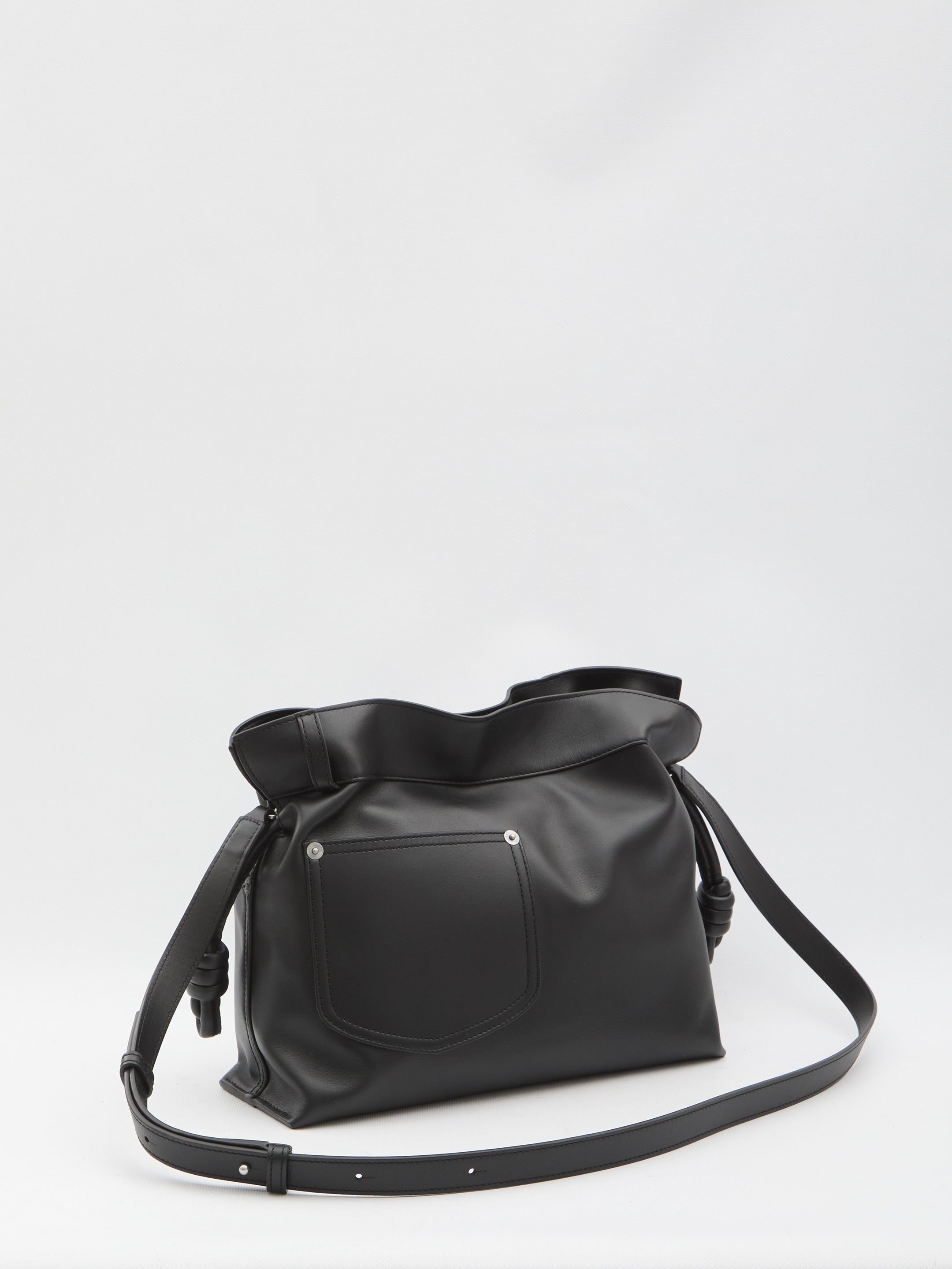 LOEWE Mini Trouser-Inspired Handbag with Drawstring Closure and Adjustable Strap