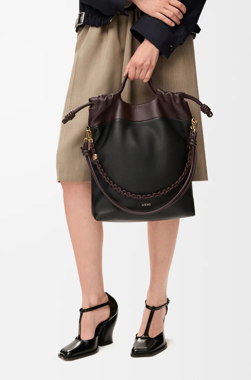 LOEWE Flamenco Mini Tote Handbag - 29 x 38 x 9 cm