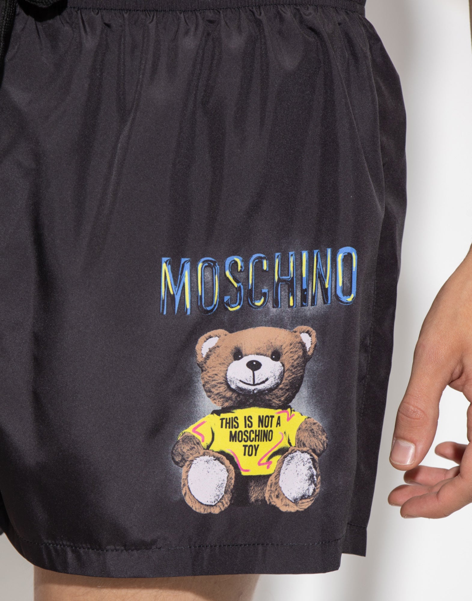 LOVE MOSCHINO Teddy Bear Logo Mini Swim Shorts