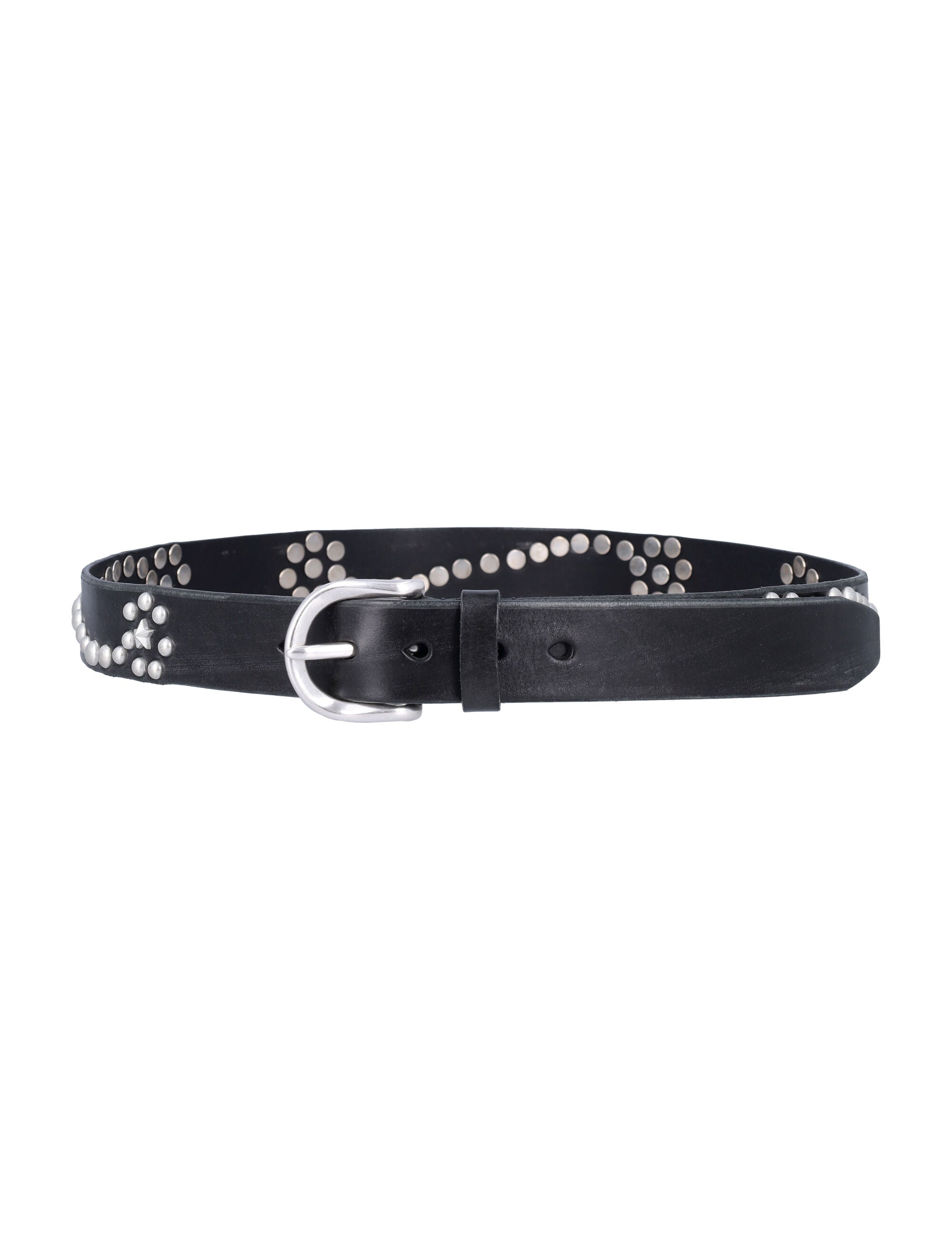 OUR LEGACY Star Fall Leather Belt - 3.5 cm Height