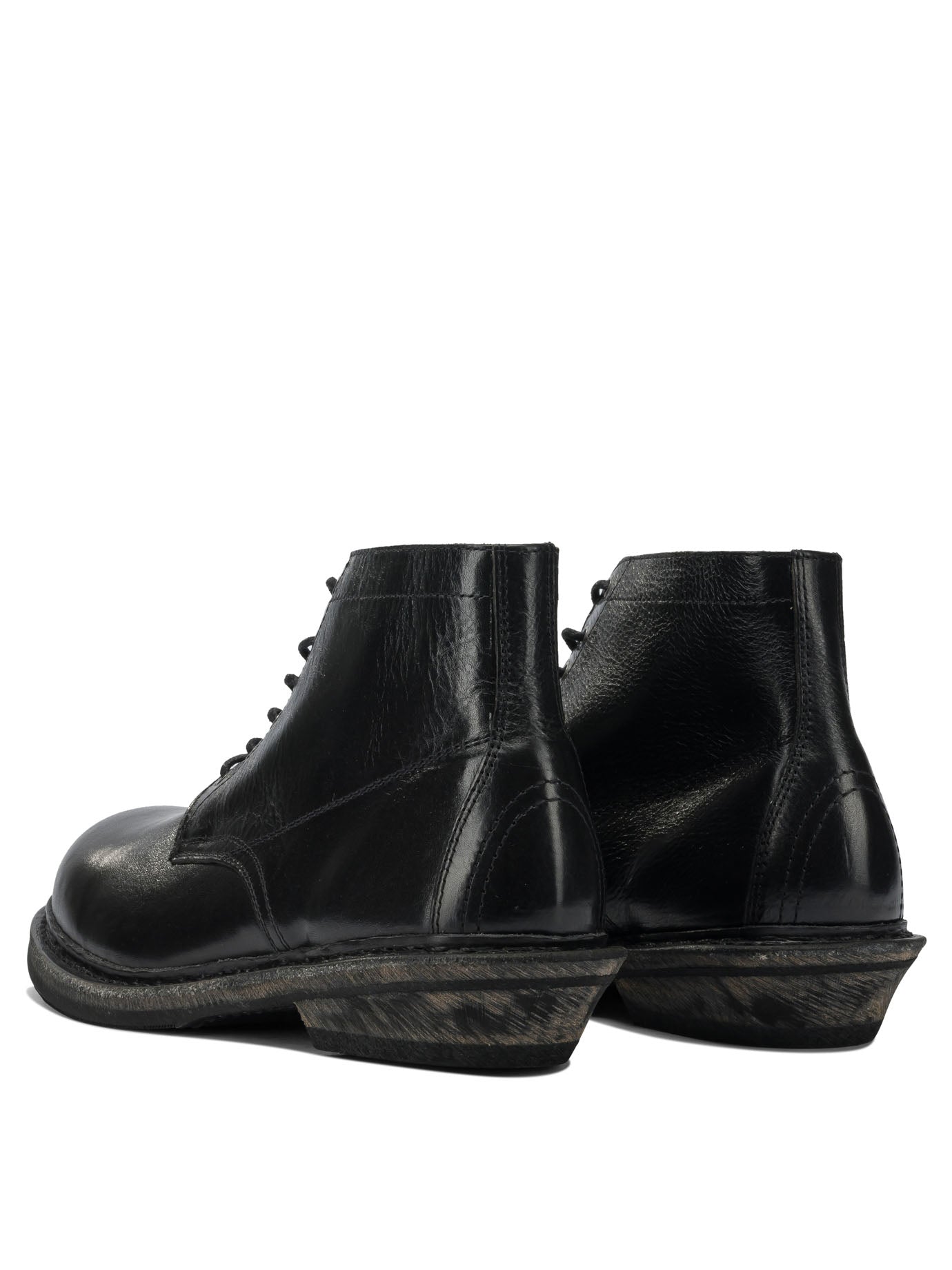 OUR LEGACY Crafted Leather Ankle Boots