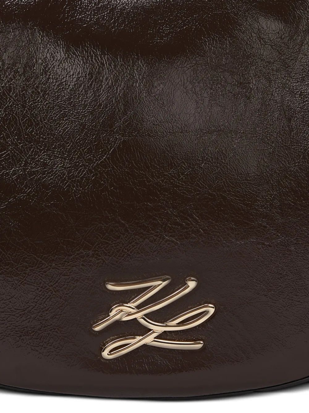 KARL LAGERFELD Mini Moonbag - Chic Leather Handbag