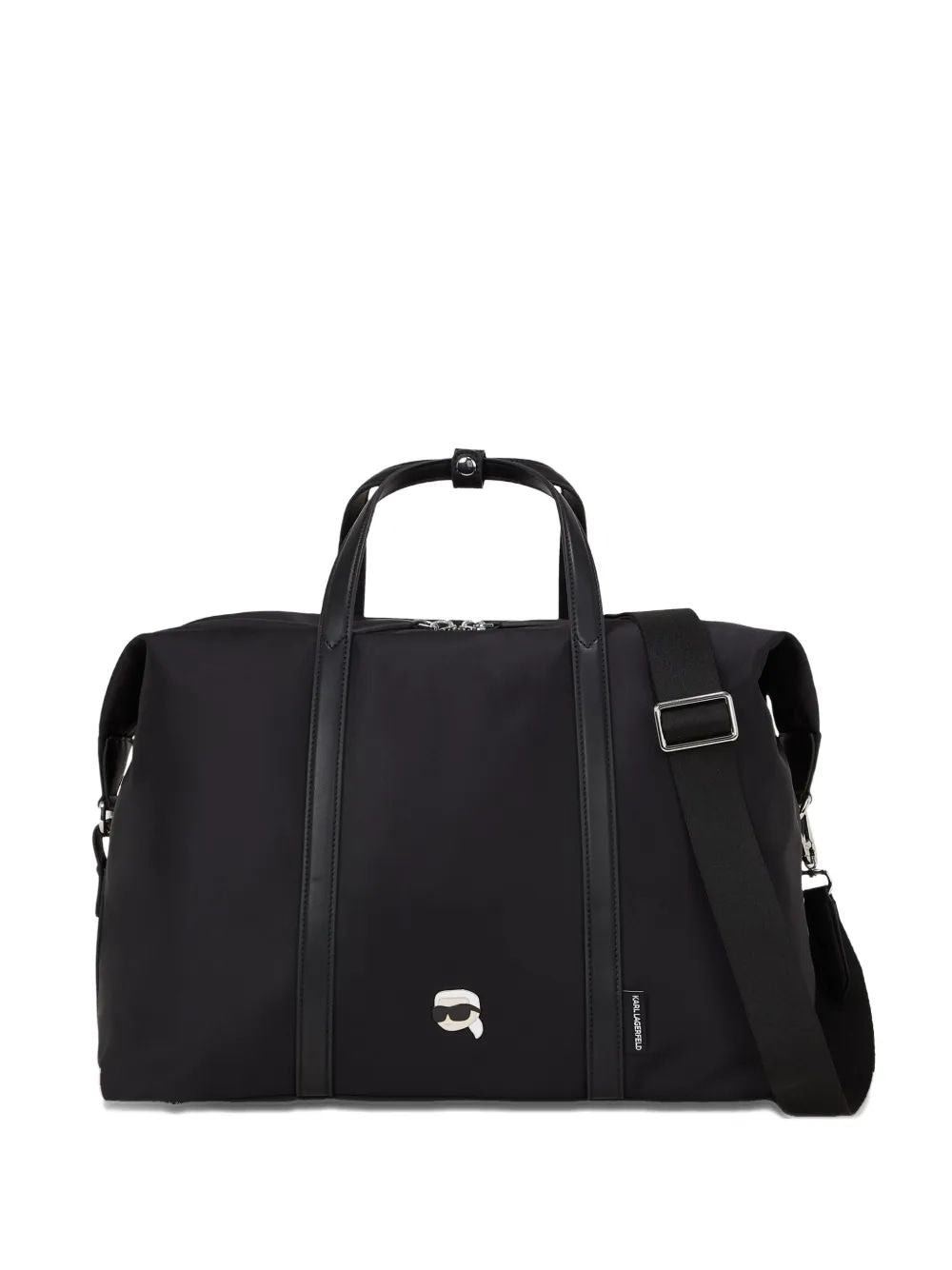 KARL LAGERFELD Nylon Weekender Bag