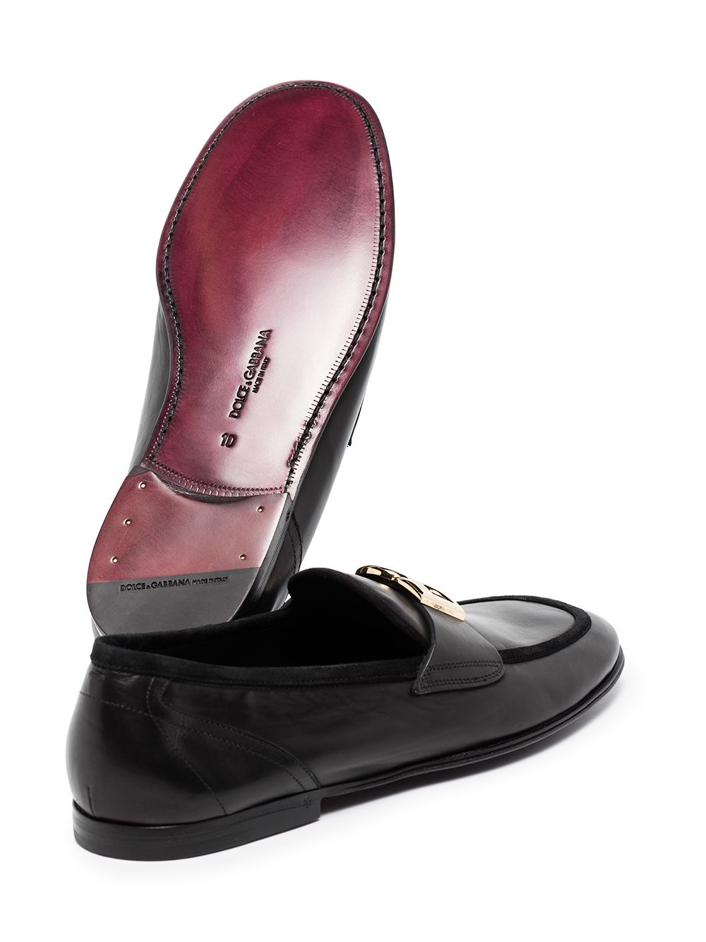 DOLCE & GABBANA Men's Logo Loafers - Stylish and Sophisticated