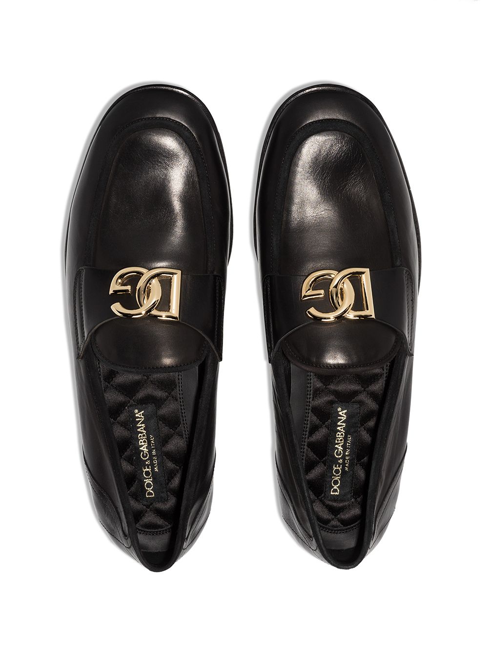 DOLCE & GABBANA Men's Logo Loafers - Stylish and Sophisticated