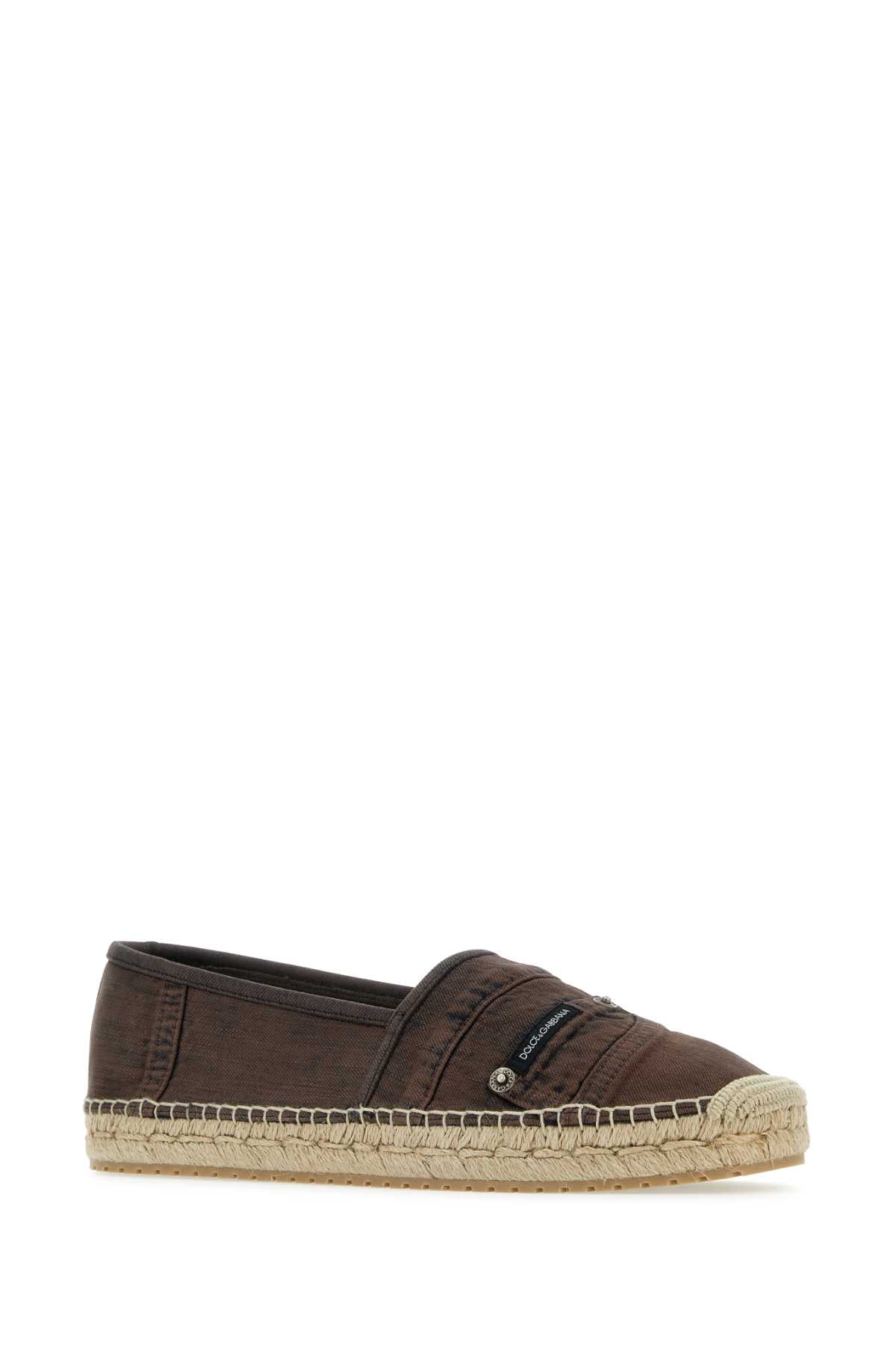 DOLCE & GABBANA Denim Espadrilles for Men