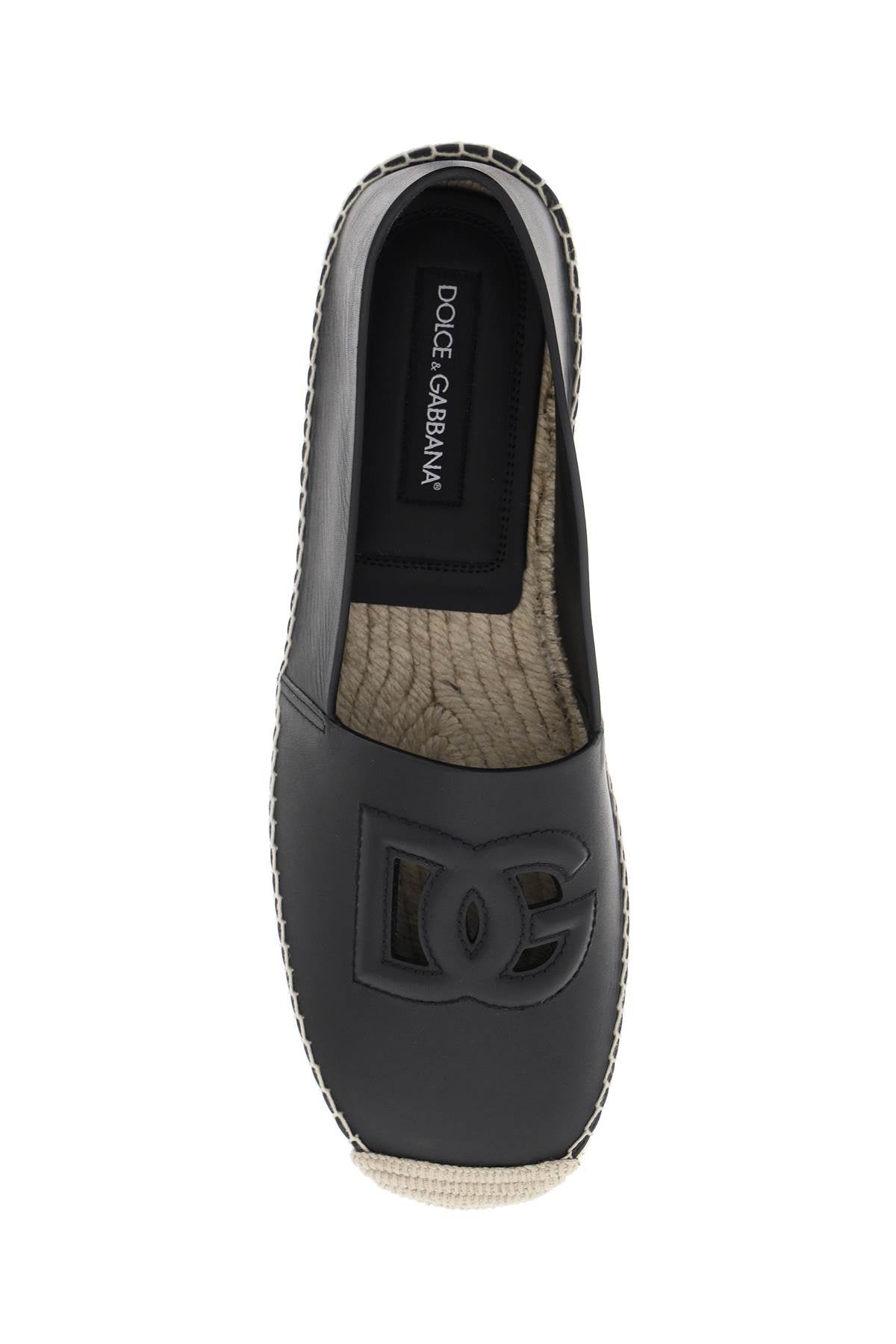 DOLCE & GABBANA Leather Espadrilles for Men