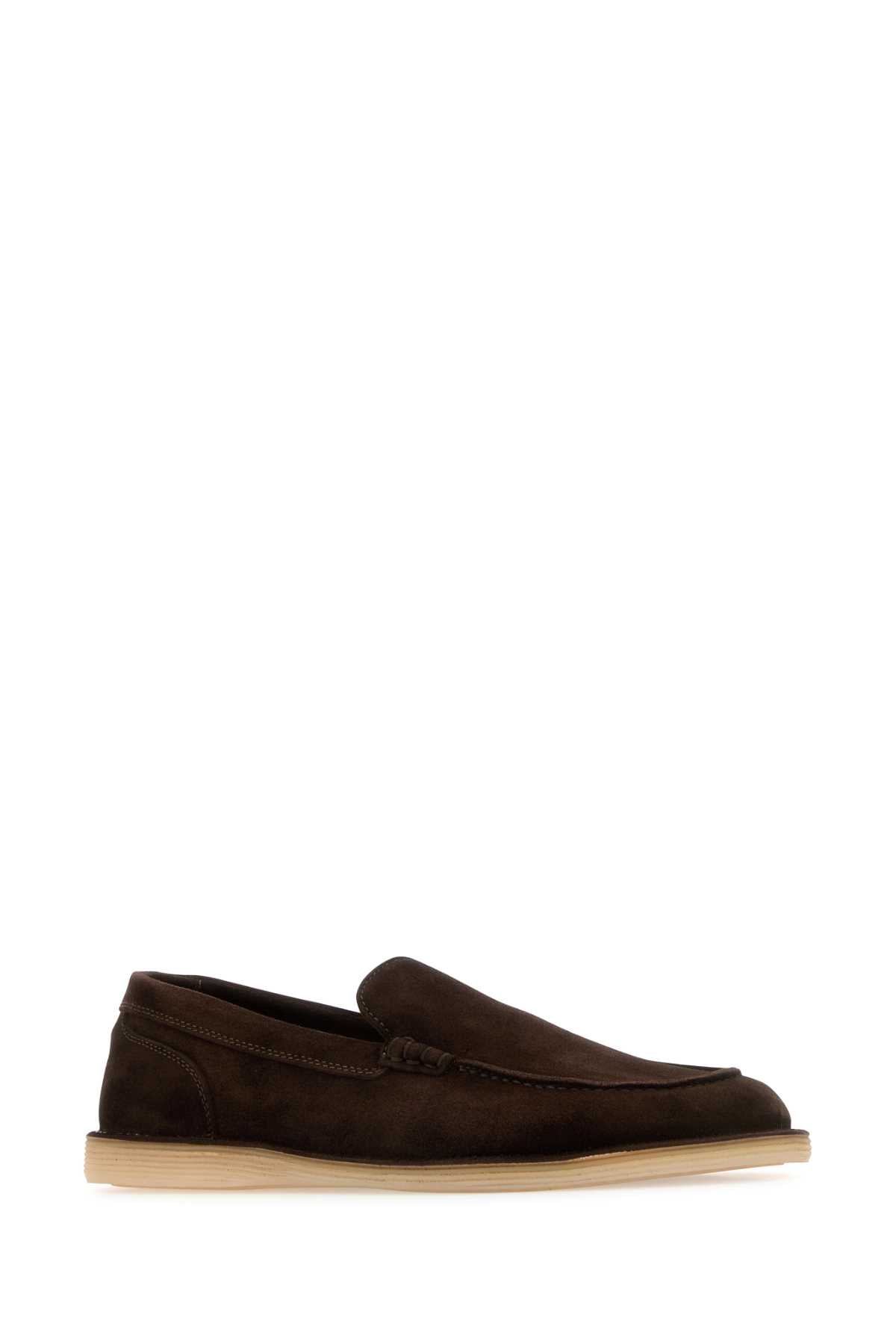 DOLCE & GABBANA Suede New Florio Loafers for Men
