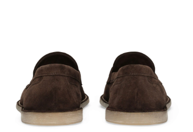 DOLCE & GABBANA Men's Suede Slip-On Shoes