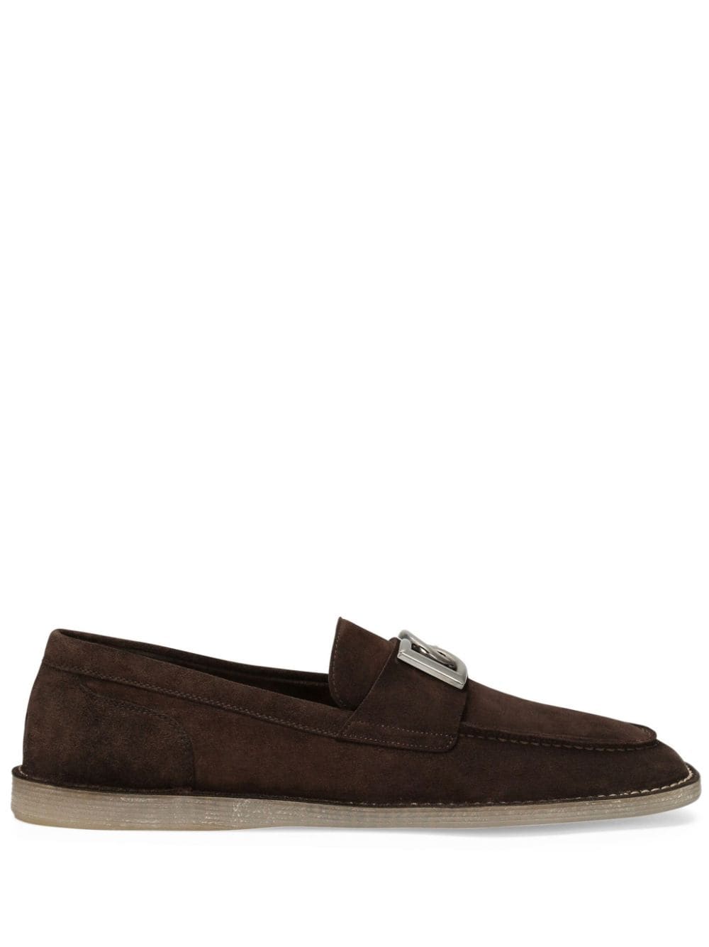 DOLCE & GABBANA Men's Suede Slip-On Shoes