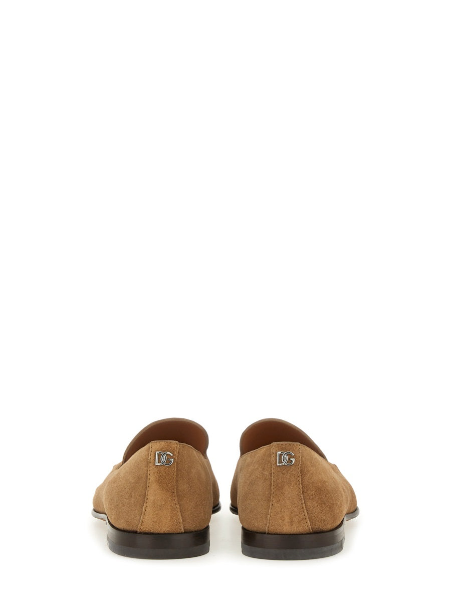 DOLCE & GABBANA Crust Moccasin Slipper for Men