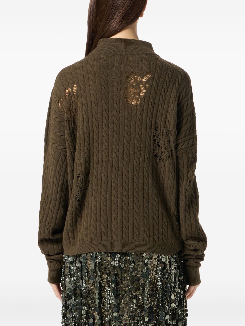 BLUMARINE Cashmere Blend Mini Skirt for Women