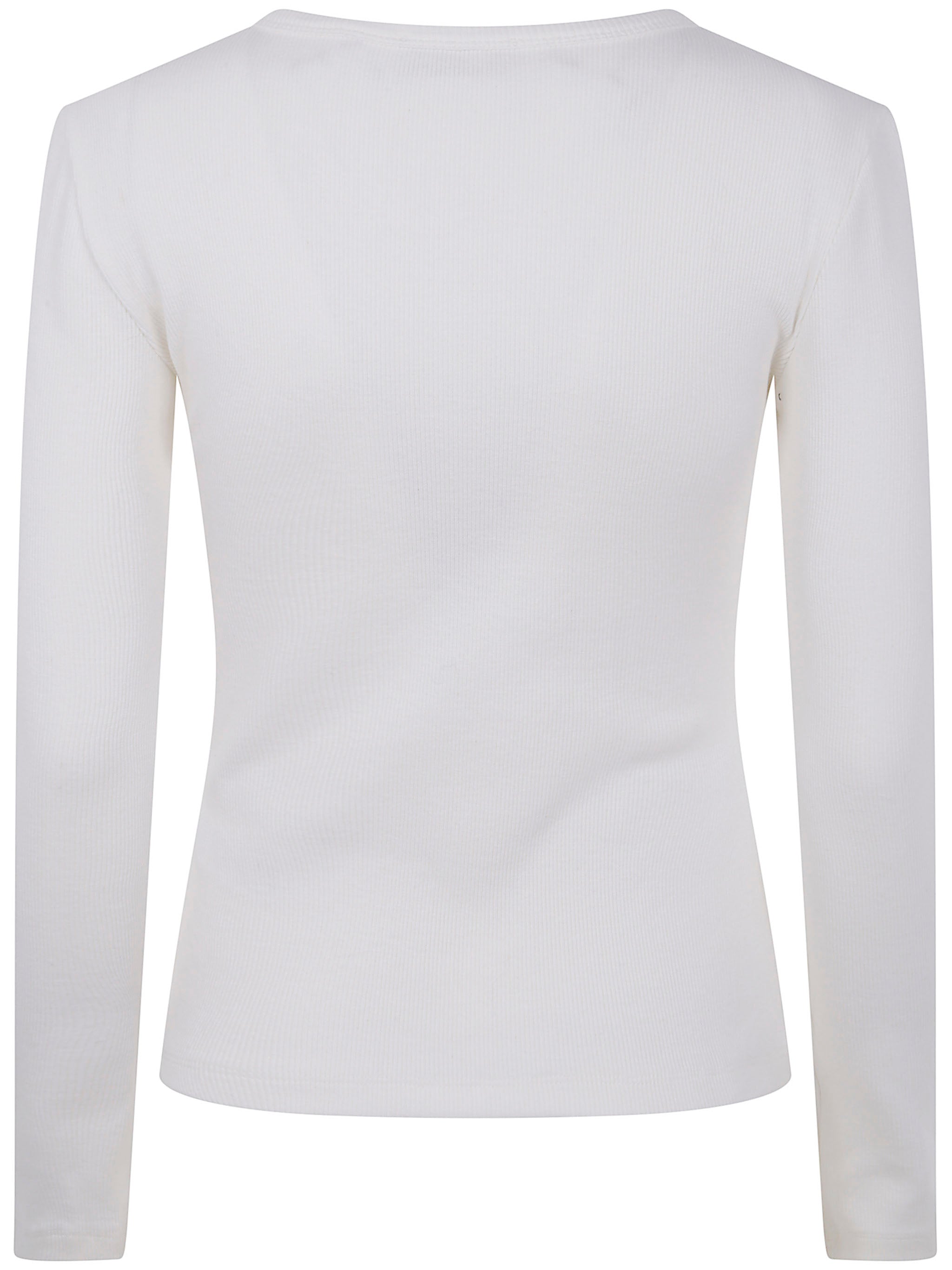 BLUMARINE Ribbed T-Shirt for Women - FW25 Collection