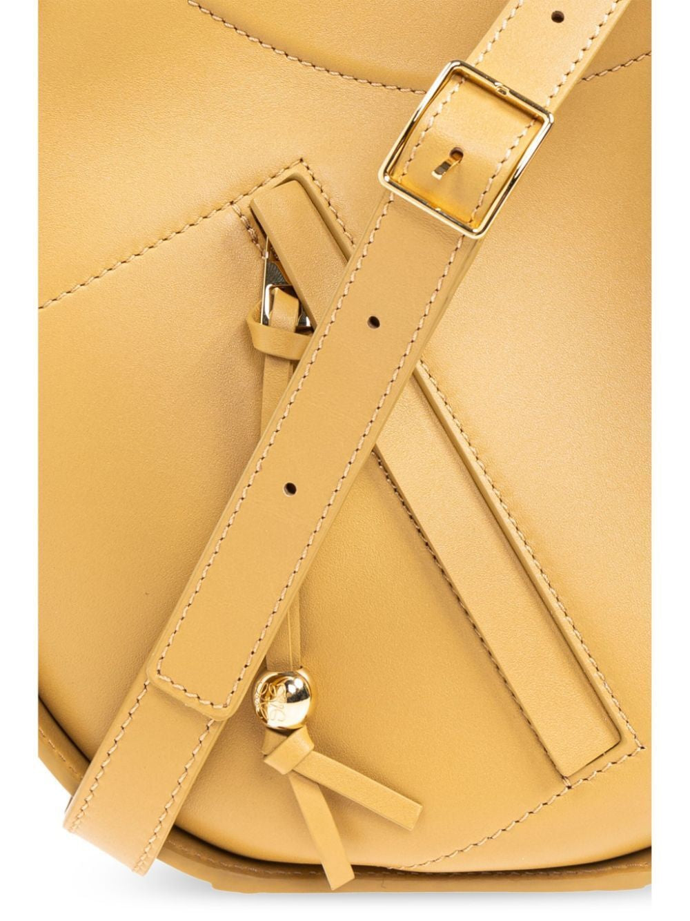 LOEWE Mini Slice Handbag in Shiny Calfskin