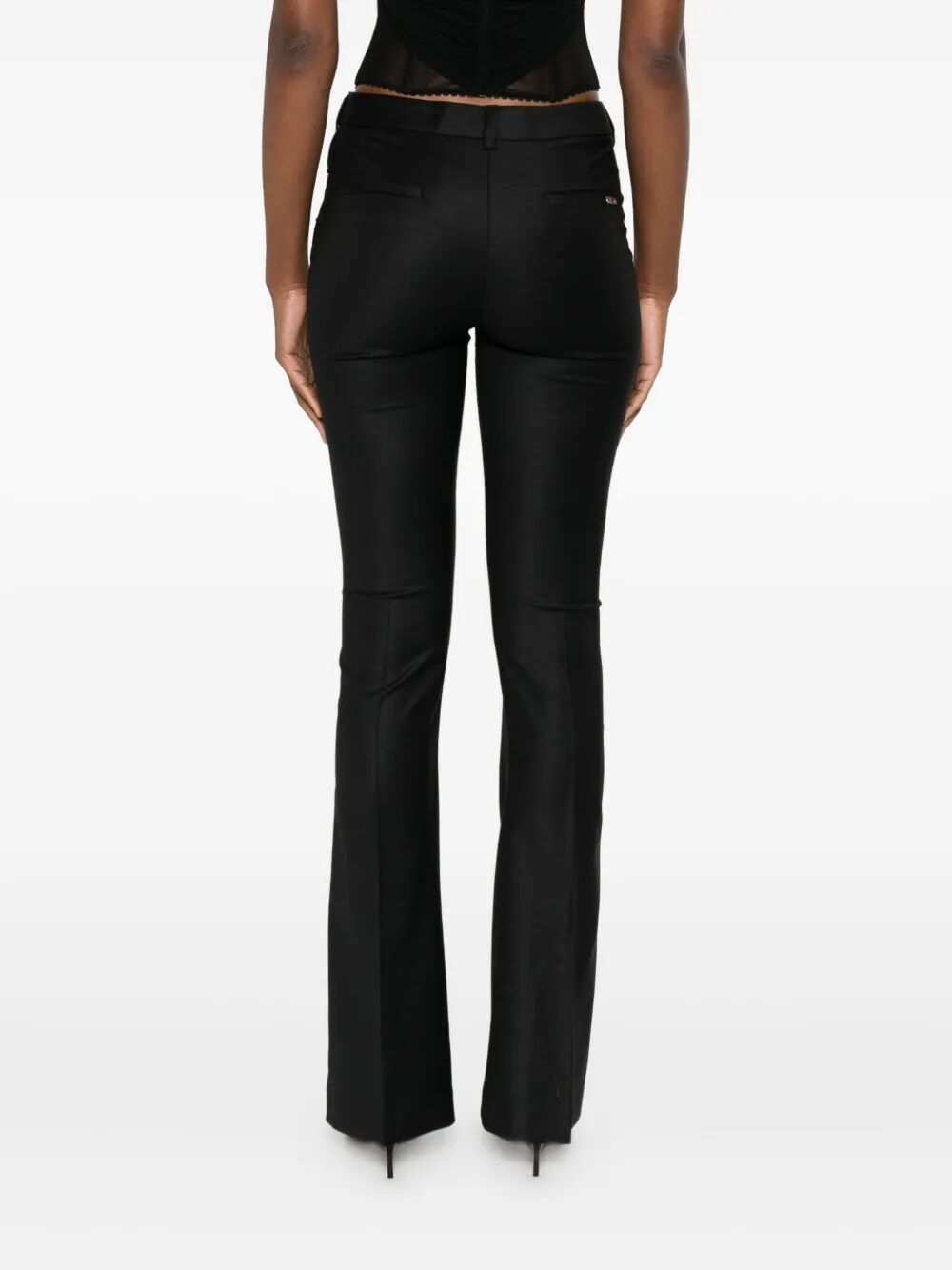 BLUMARINE Flared Twill Pants for Women