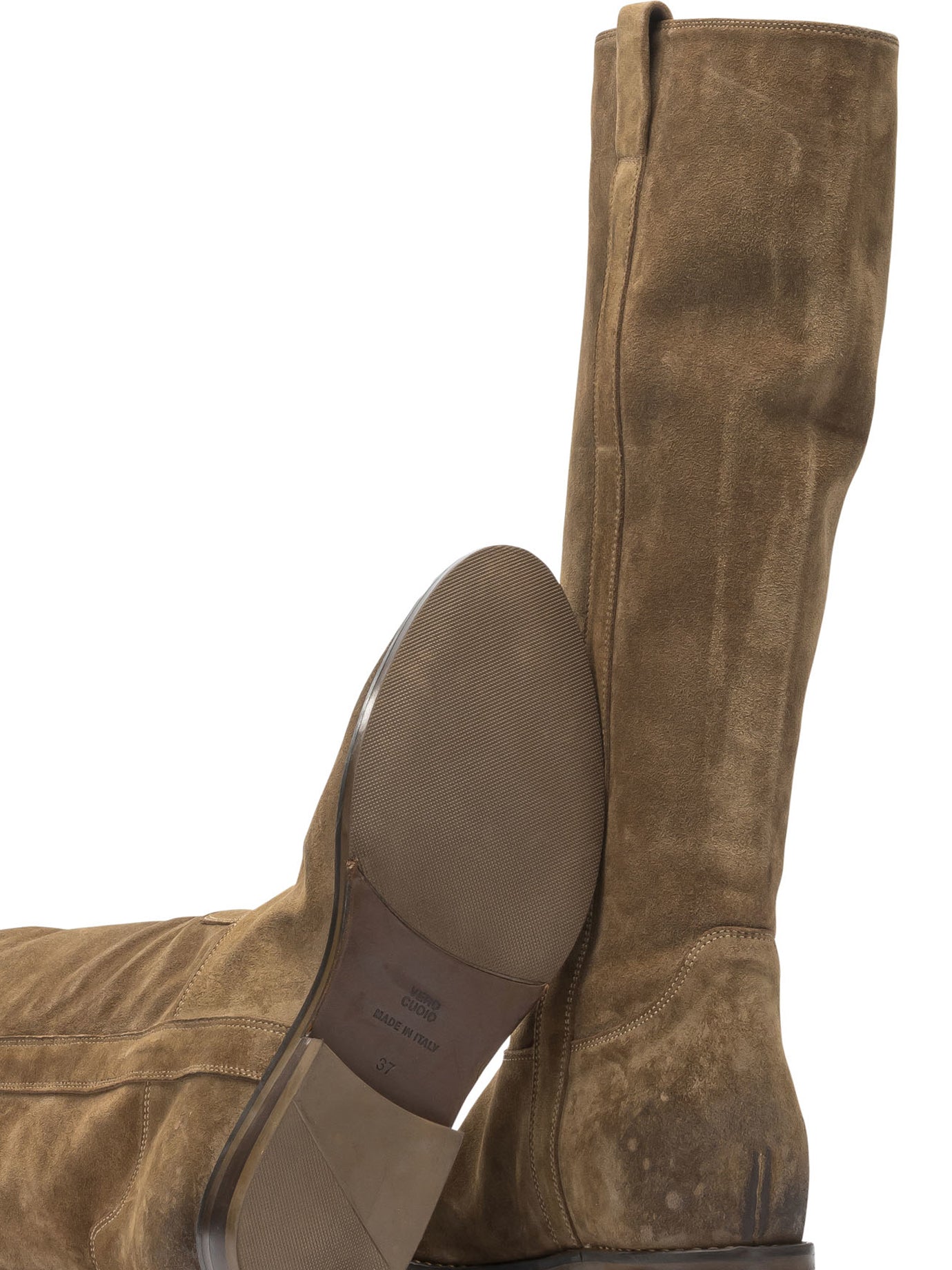 STRATEGIA Women’s Caramel Wash Leather Mini Boots