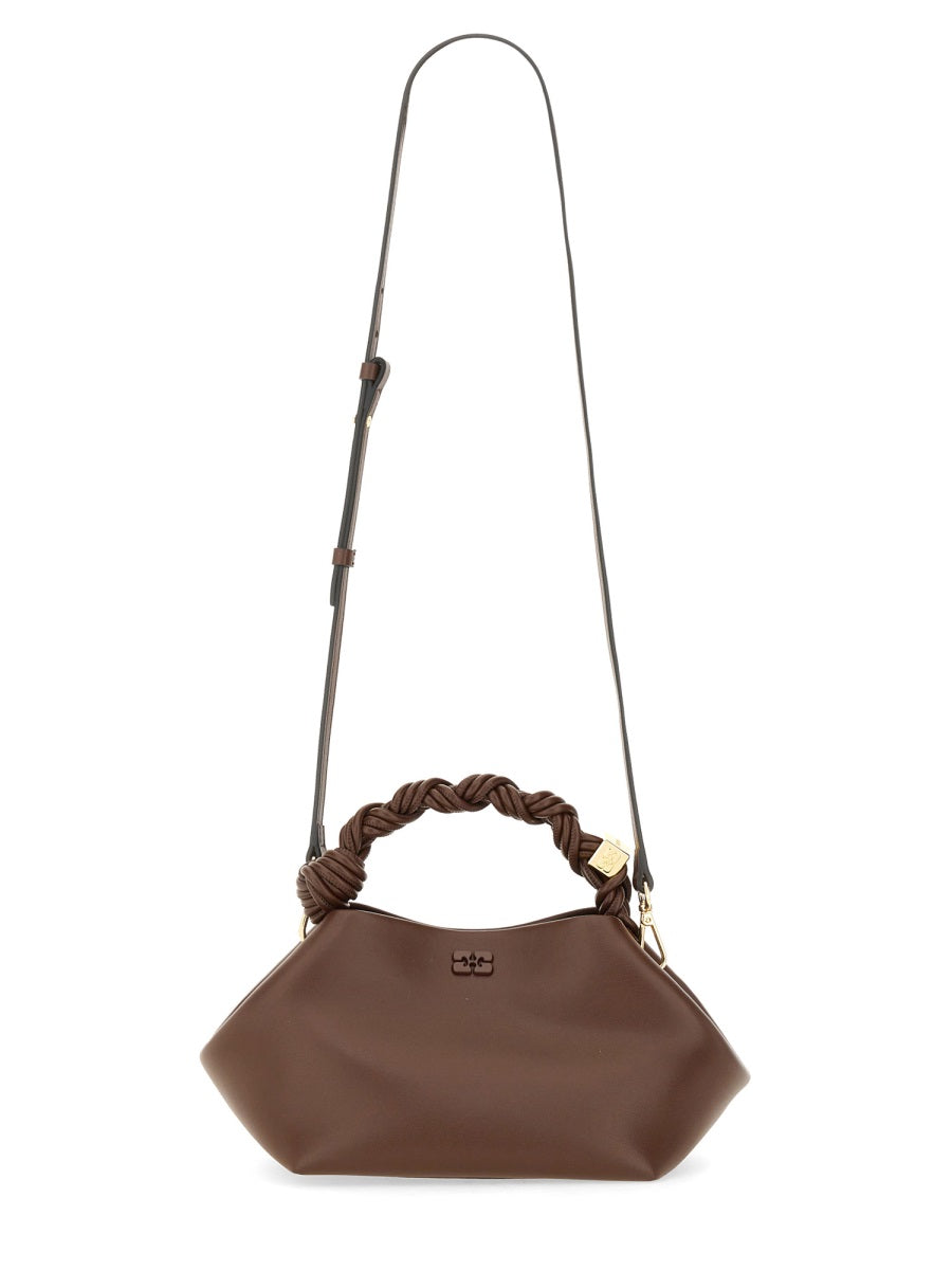 GANNI Mini Pouch Handbag with Logo Detail