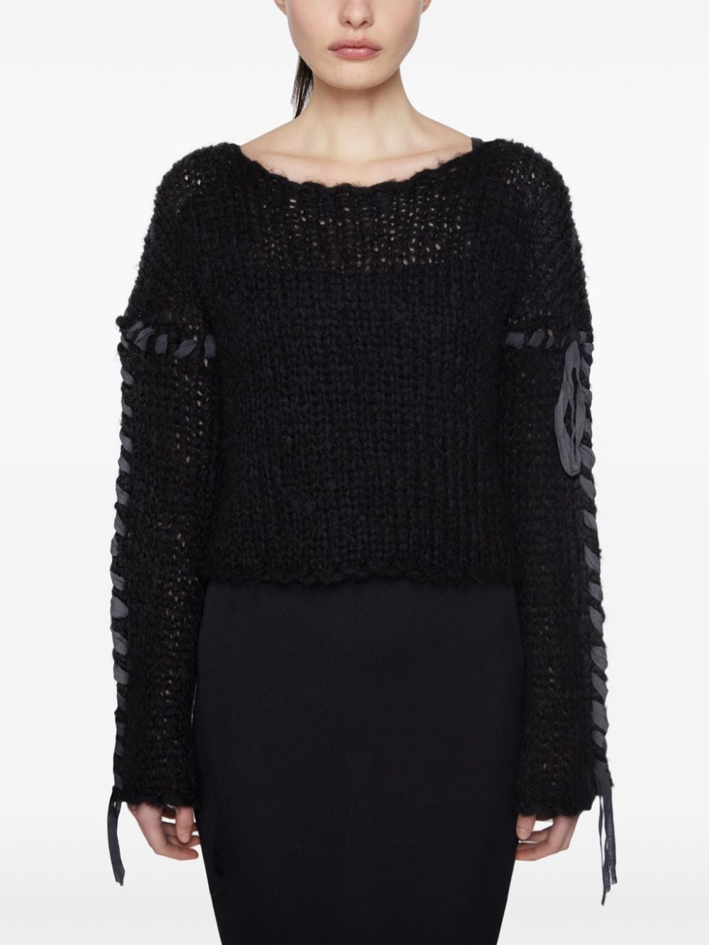 ACNE STUDIOS Drop-Shoulder Sweater for Women - FW24