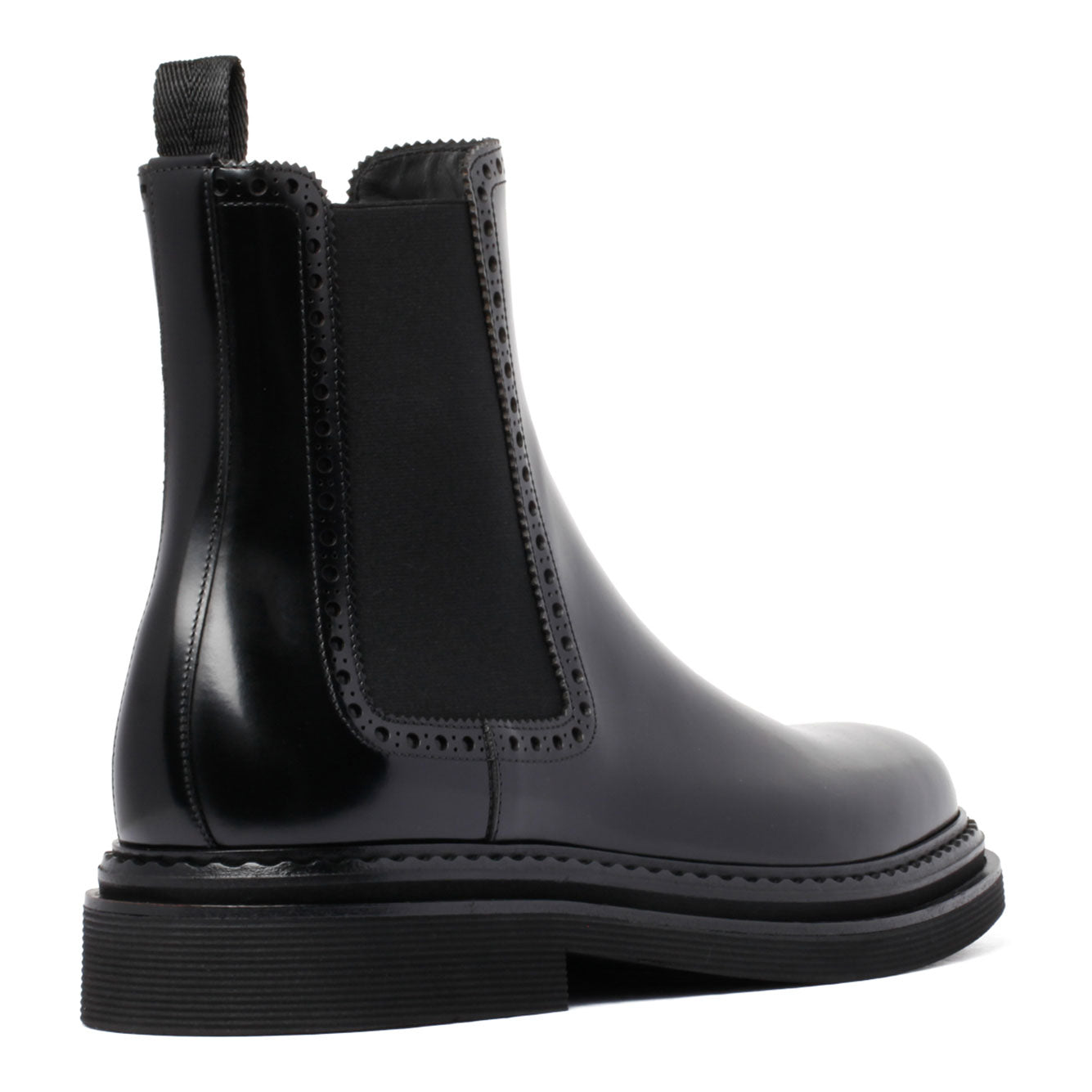 DOLCE & GABBANA Leather Ankle Boot for Men