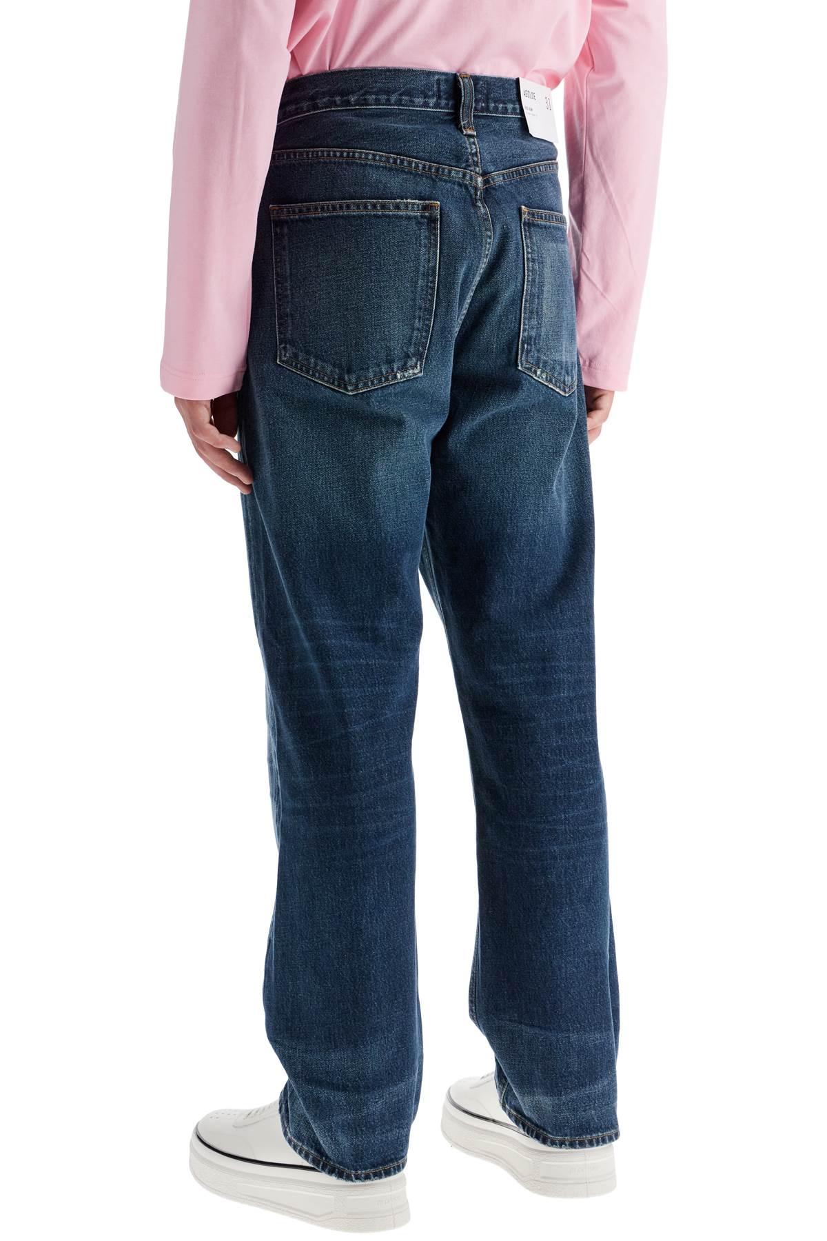 AGOLDE Washed-Out Regenerated Denim Jeans