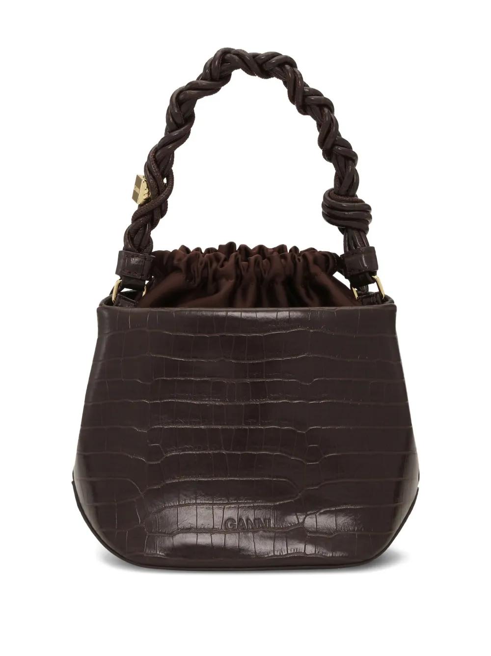 GANNI Bou Bucket Handbag - Women's Crossbody Style