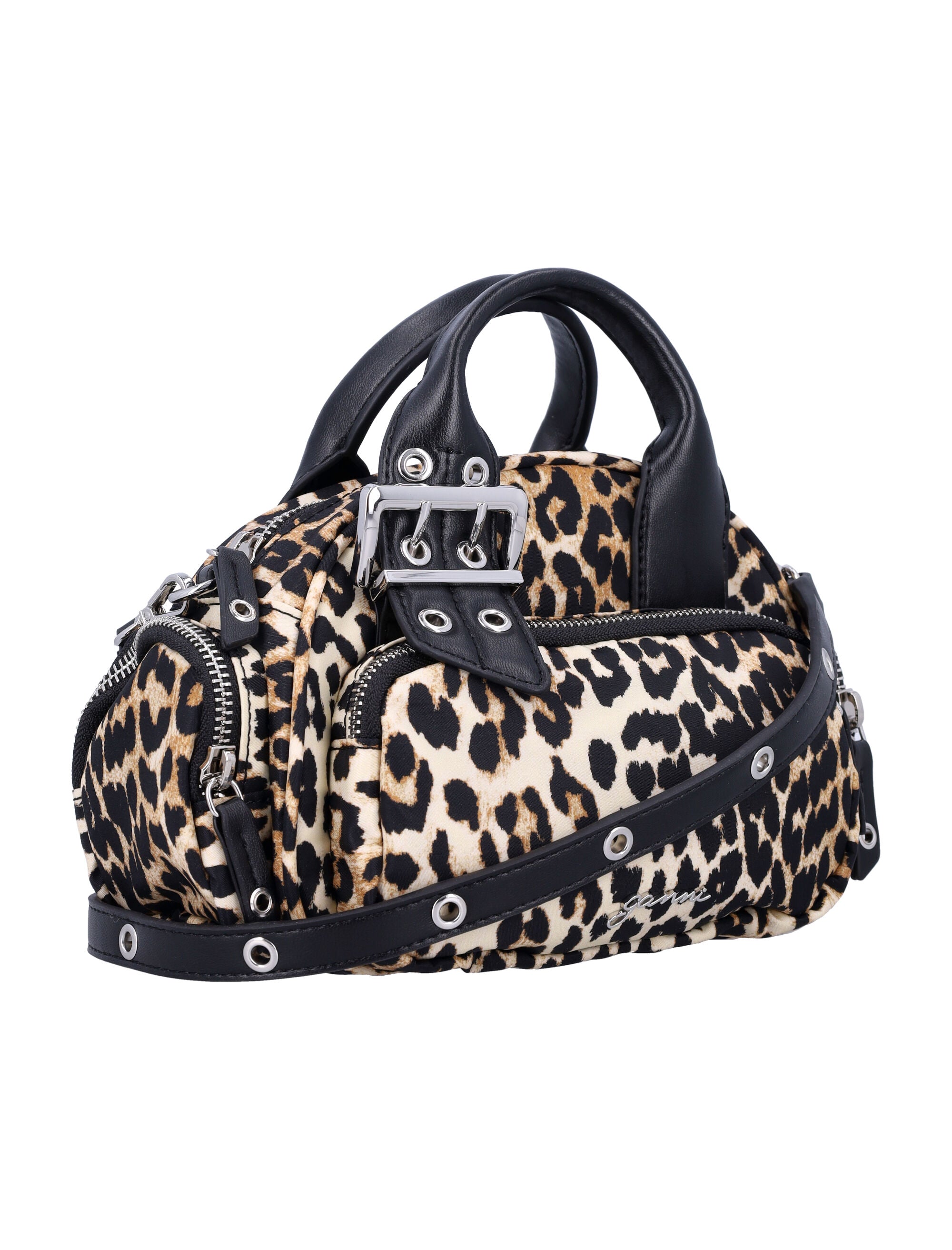 GANNI Mini Polochon Handbag