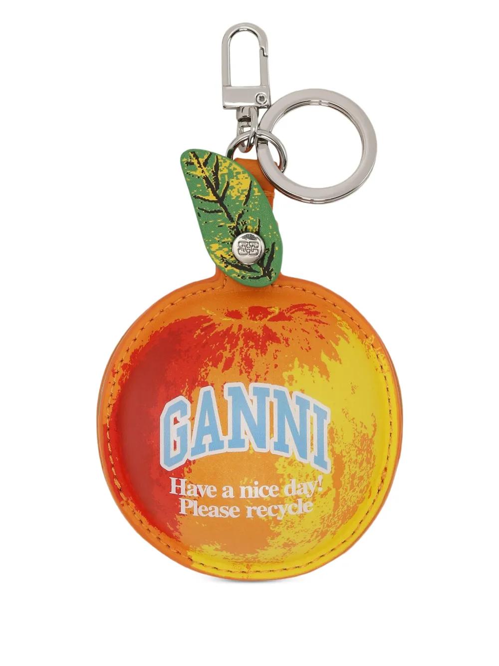 GANNI Recycled Leather Key Holders