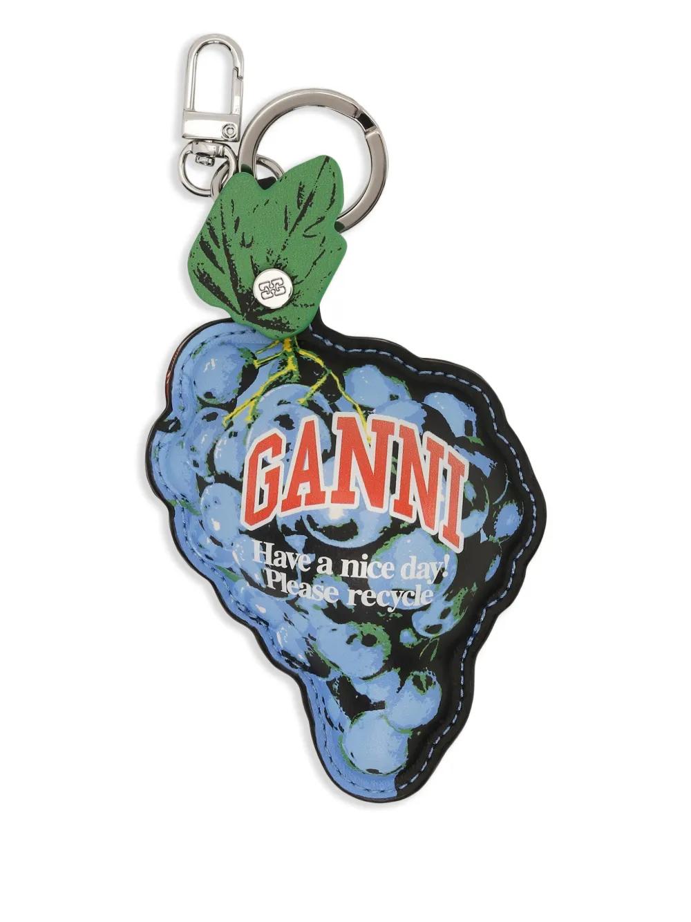 GANNI Logo Keyring