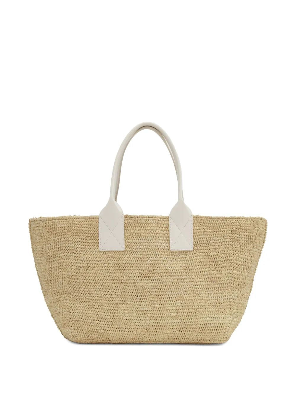 GANNI Raffia Shopper Bag - Mini Size