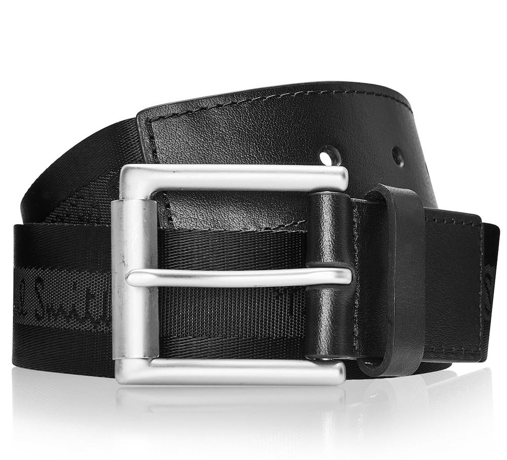 PAUL SMITH Logo Webbing Belt - 3 CM Width