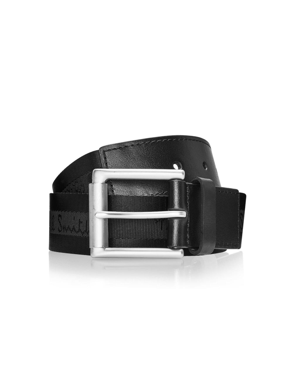 PAUL SMITH Logo Webbing Belt - 3 CM Width