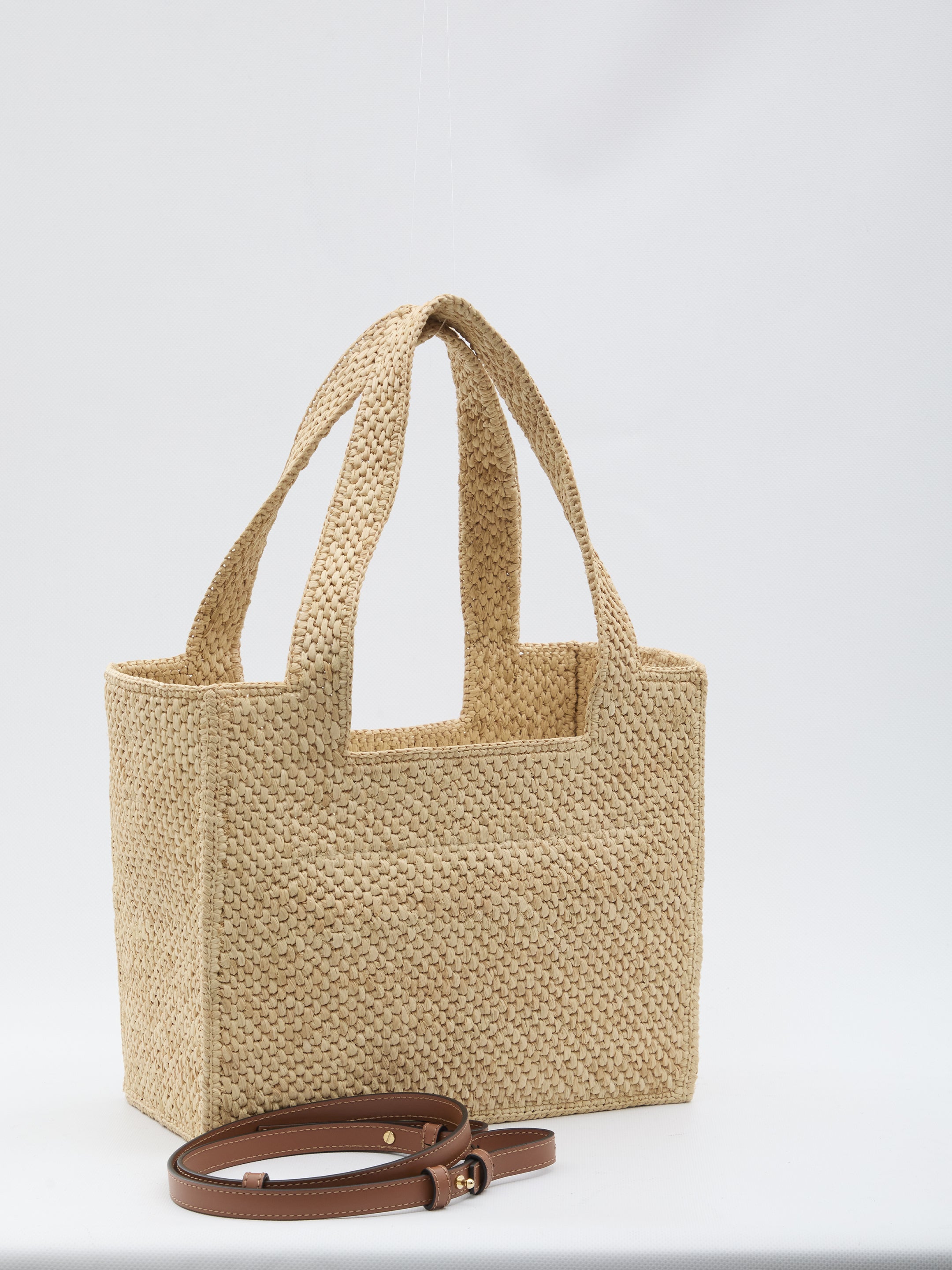 LOEWE Medium Raffia Tote Handbag