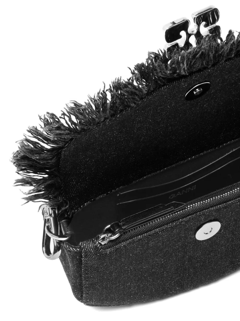 GANNI Denim Crossbody Handbag