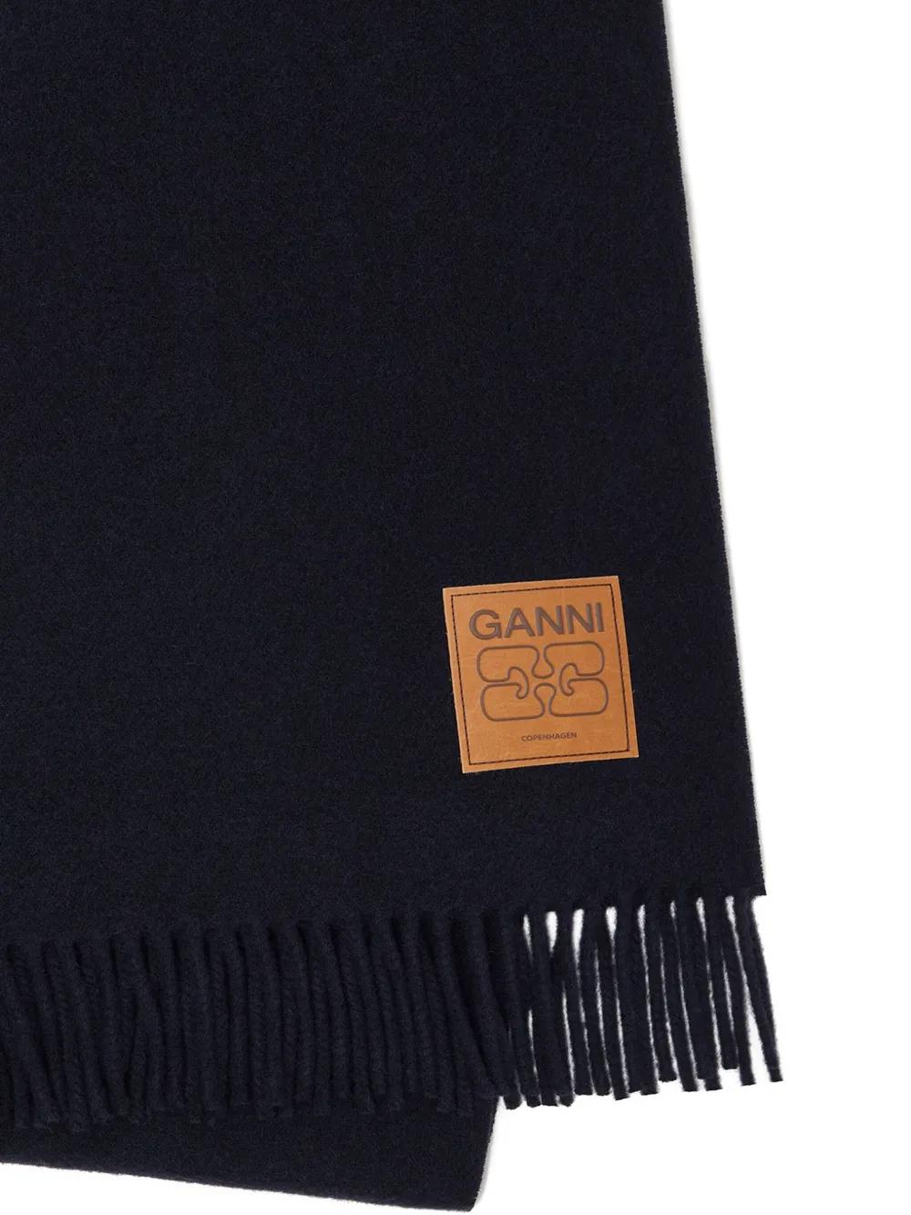 GANNI Cotton Scarf