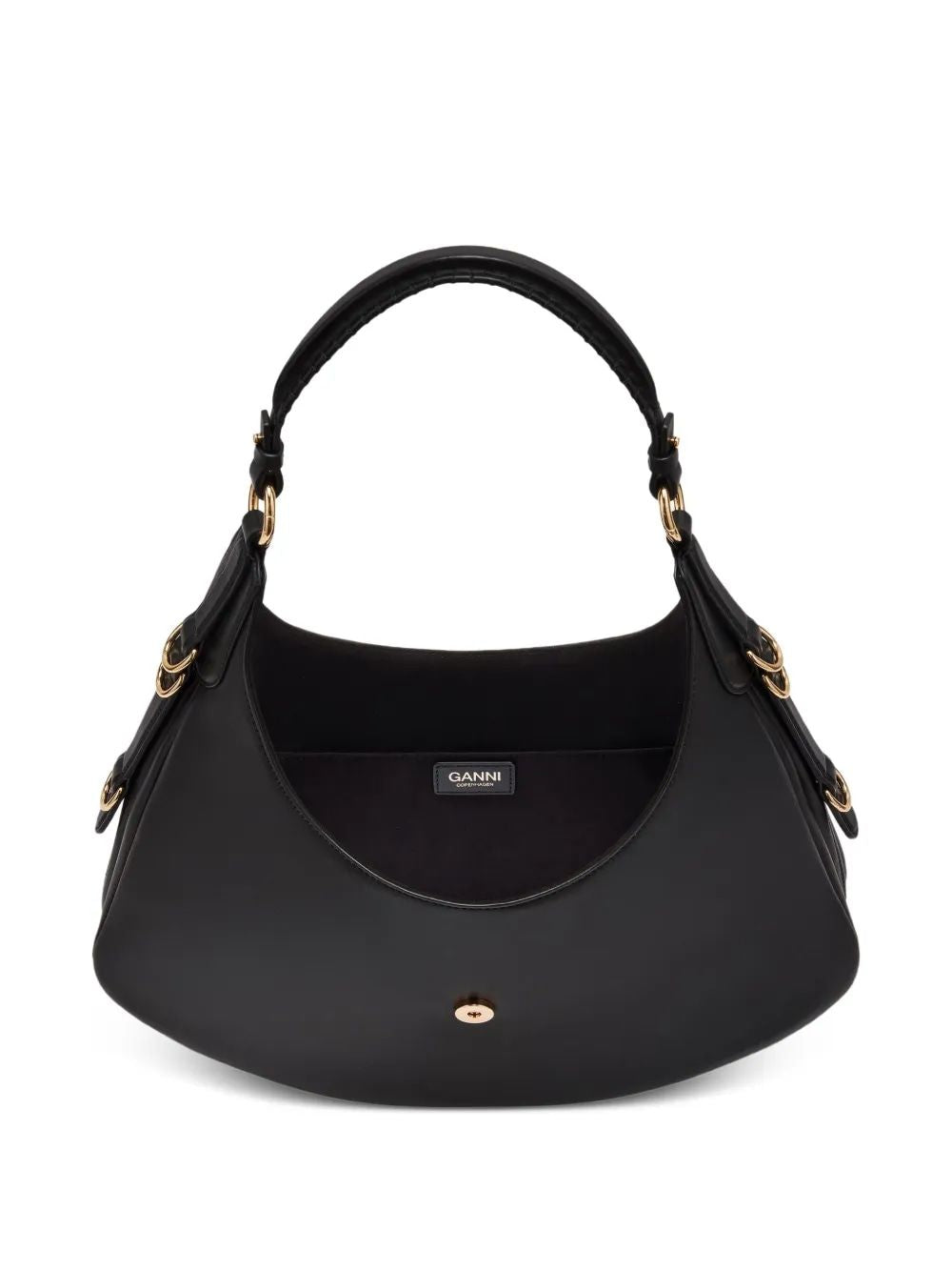 GANNI Mini Handbag in Recycled Leather Blend