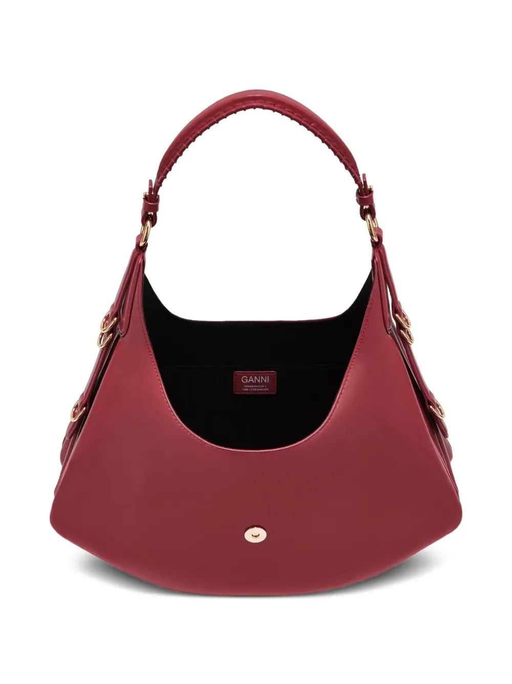 GANNI Compact Mini Kat Tote Handbag