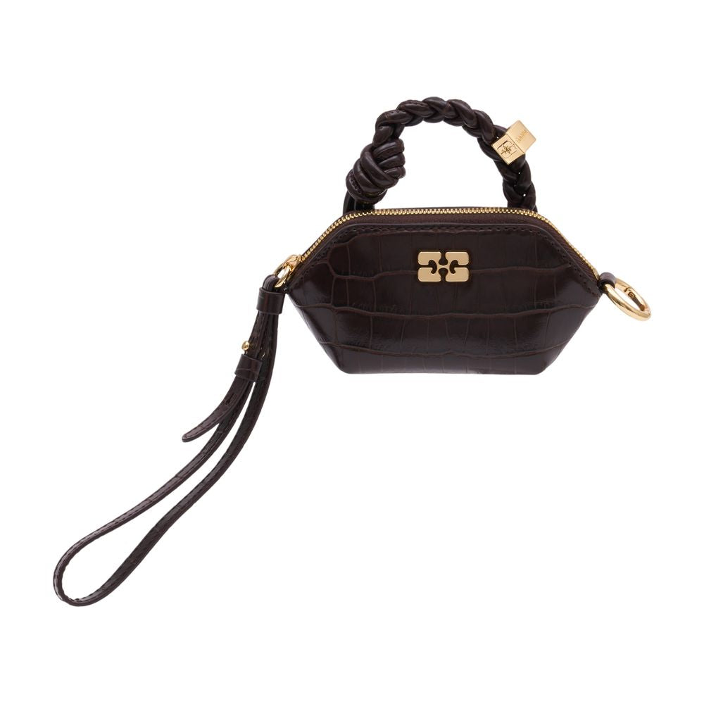 GANNI Mini Croco Pouch