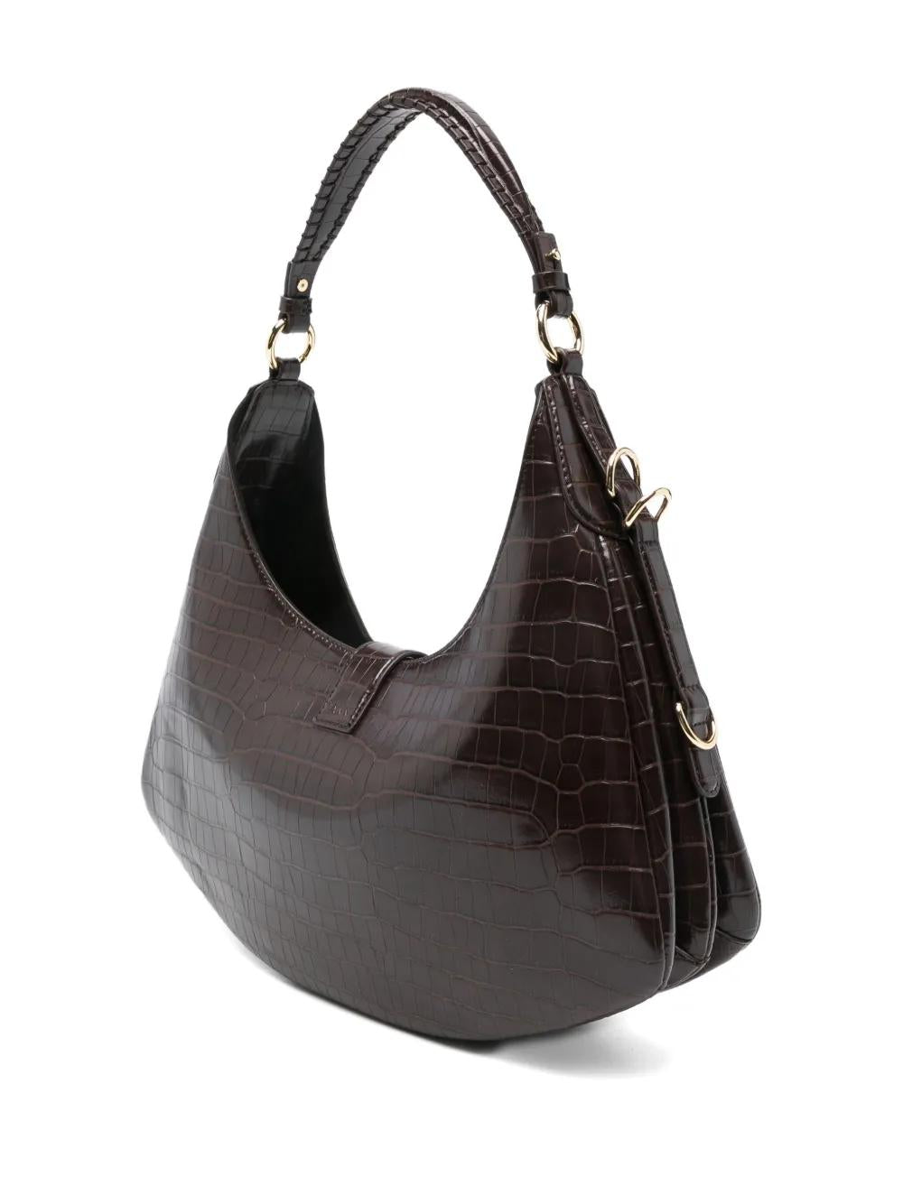 GANNI Leather Crossbody Handbag