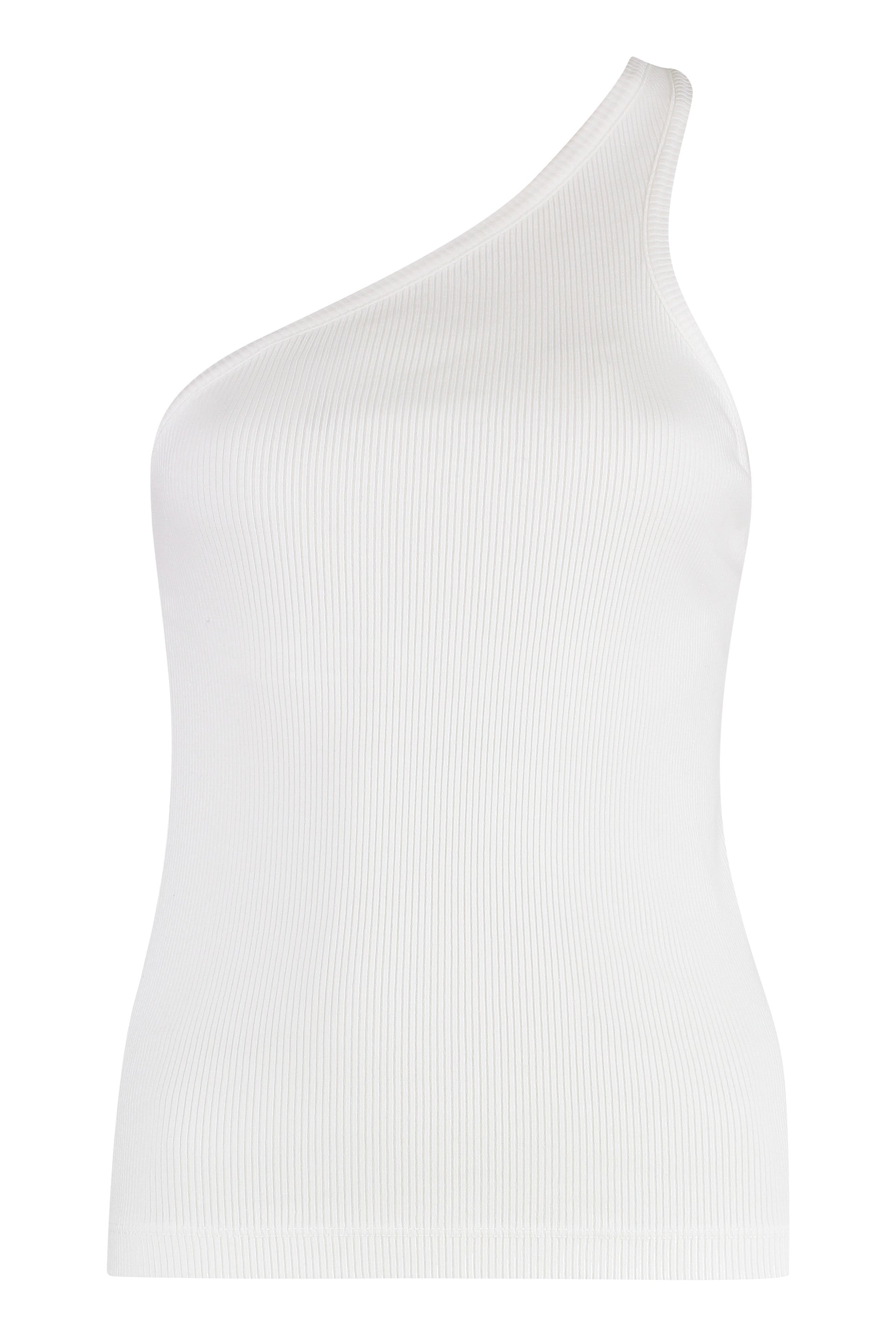 AGOLDE One-Shoulder Ribbed Top